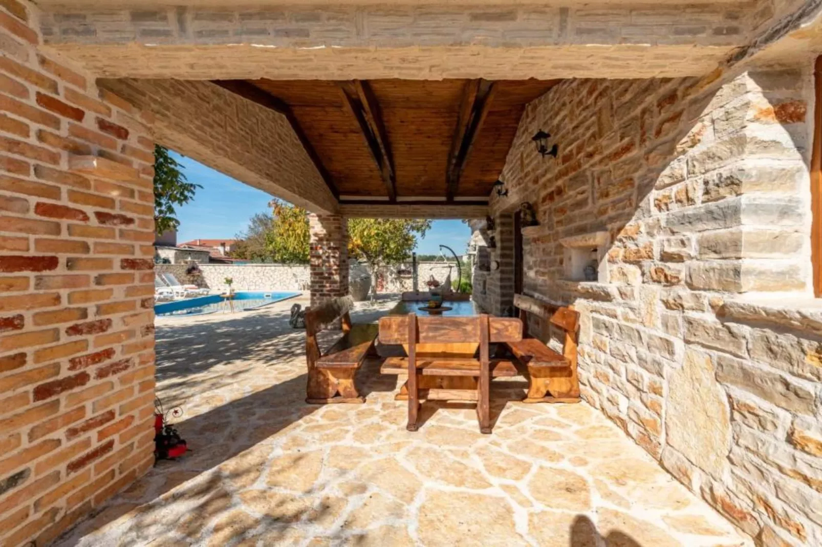 Holiday House Šimun - Three bedroom Holiday house with pool