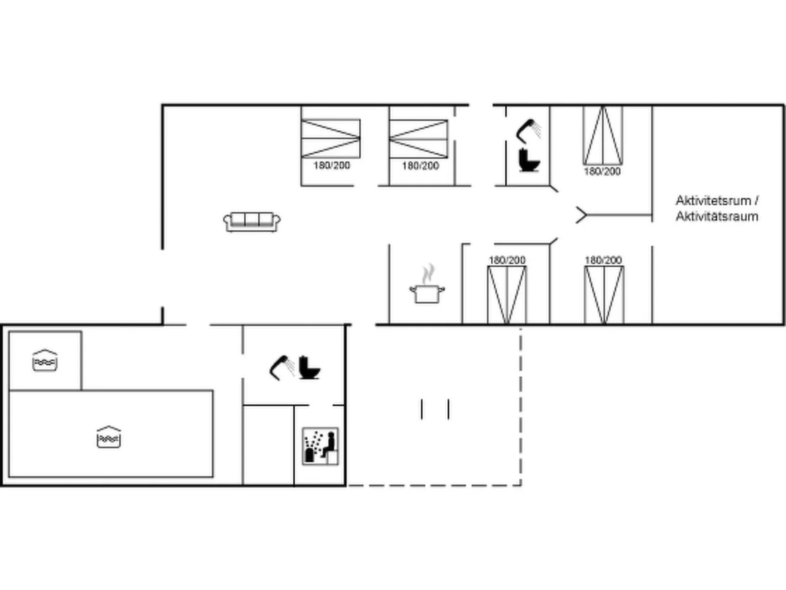 "Angret" - 200m from the sea