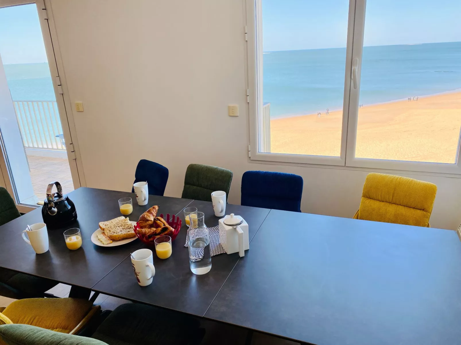 Appartement in Pornichet mit Großem Balkon und Meerblick