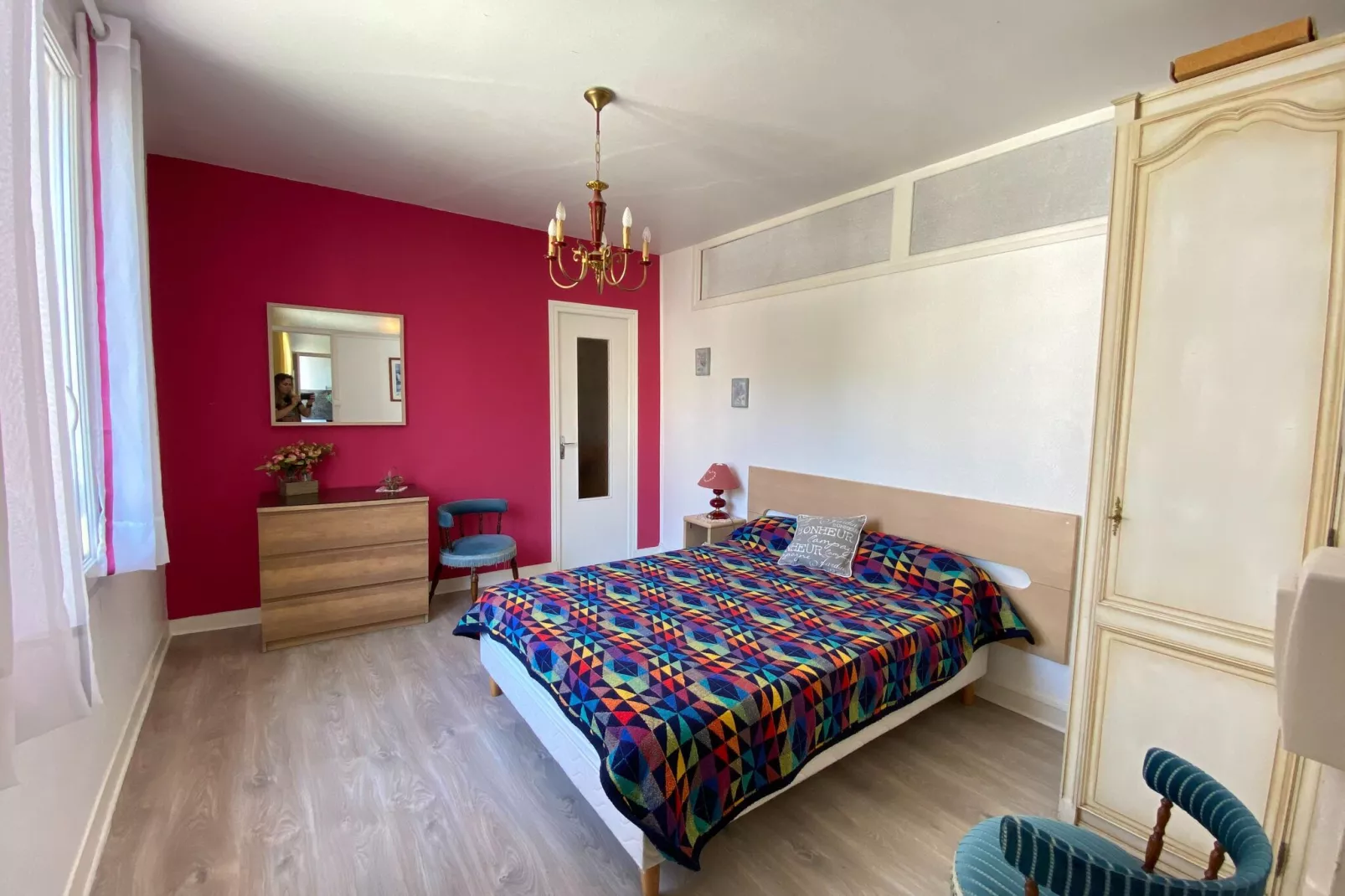 Holiday flat in Arromanches-les-Bains-Schlafzimmer