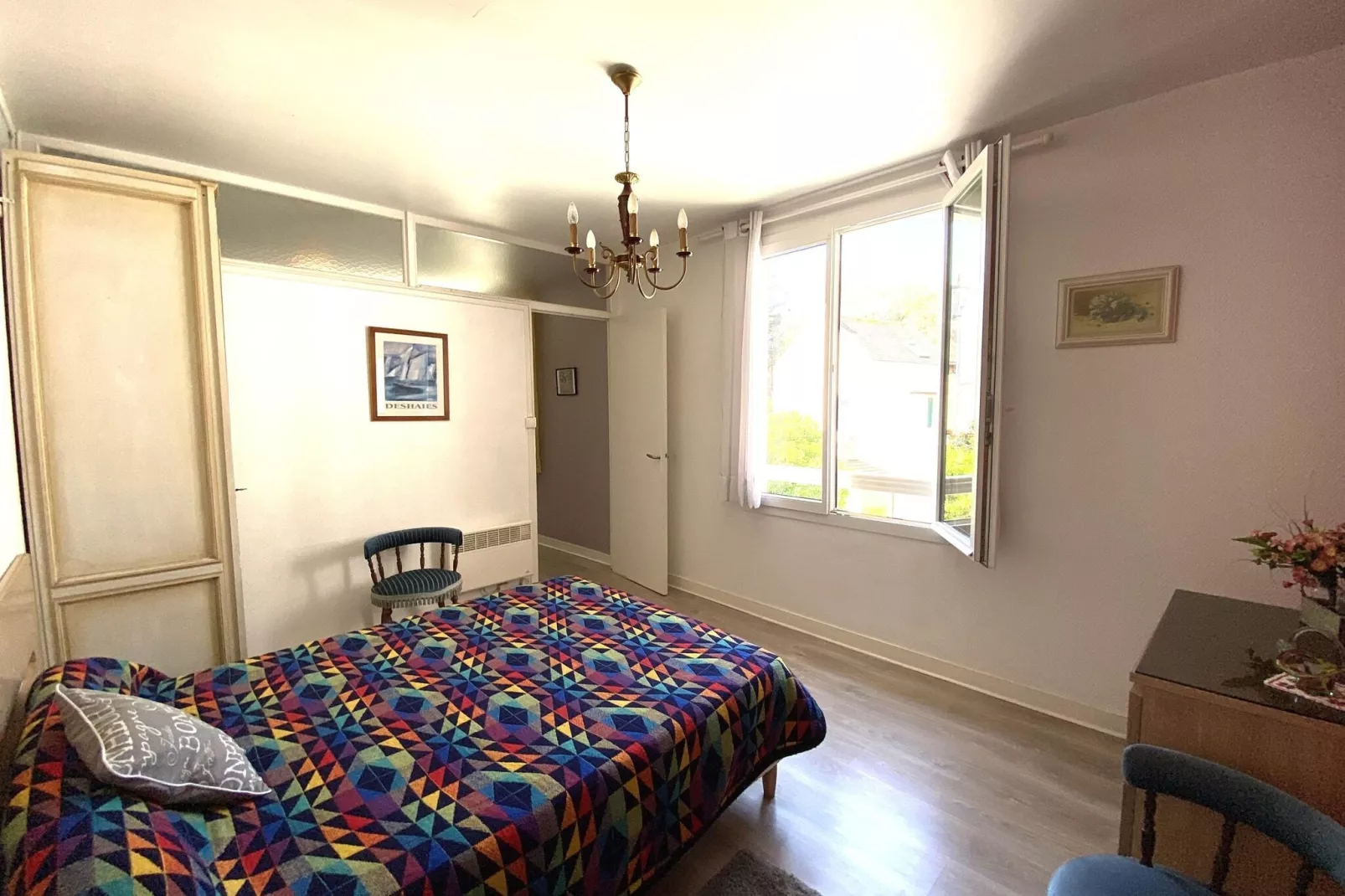 Holiday flat in Arromanches-les-Bains-Schlafzimmer