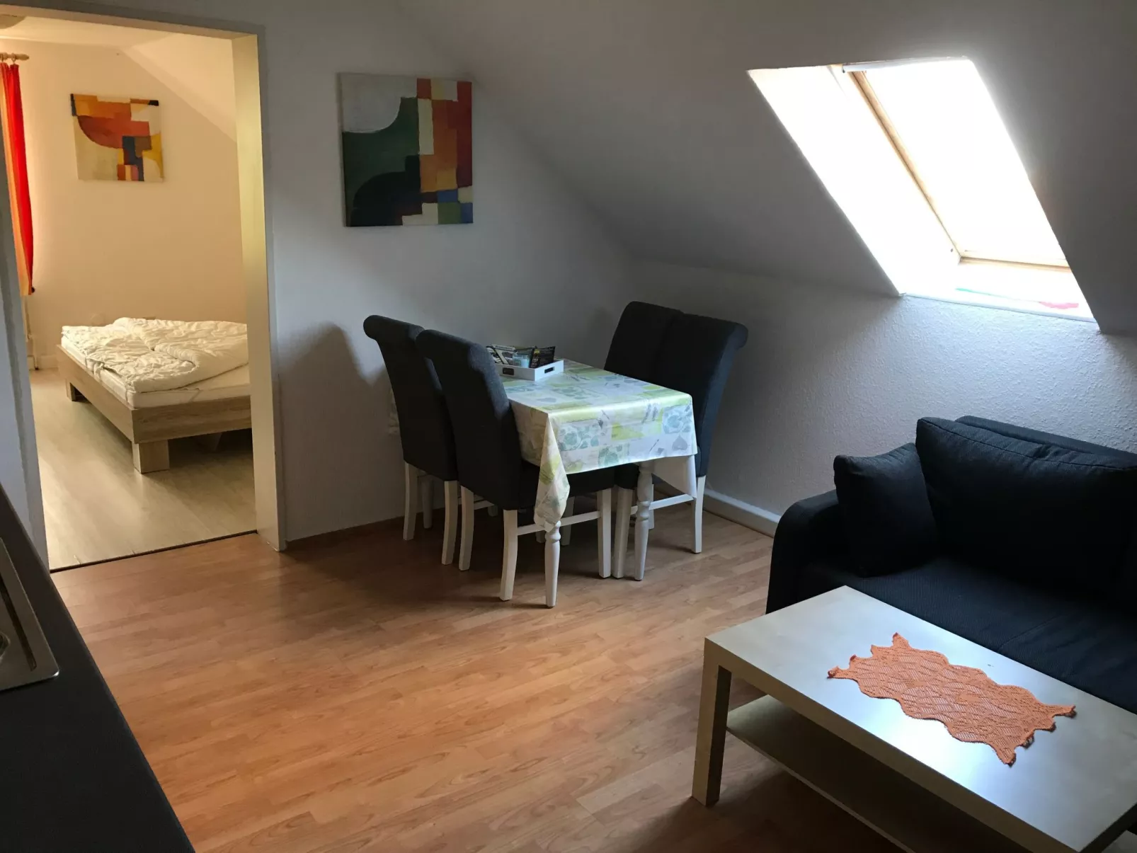 Große Wohnung in Nesse mit Garten und Terrasse