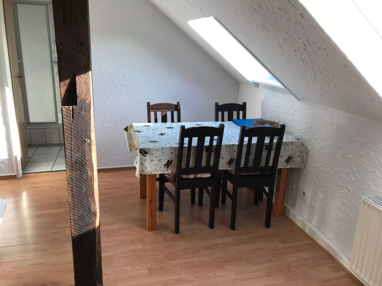 Große Wohnung in Nesse mit Terrasse und Garten