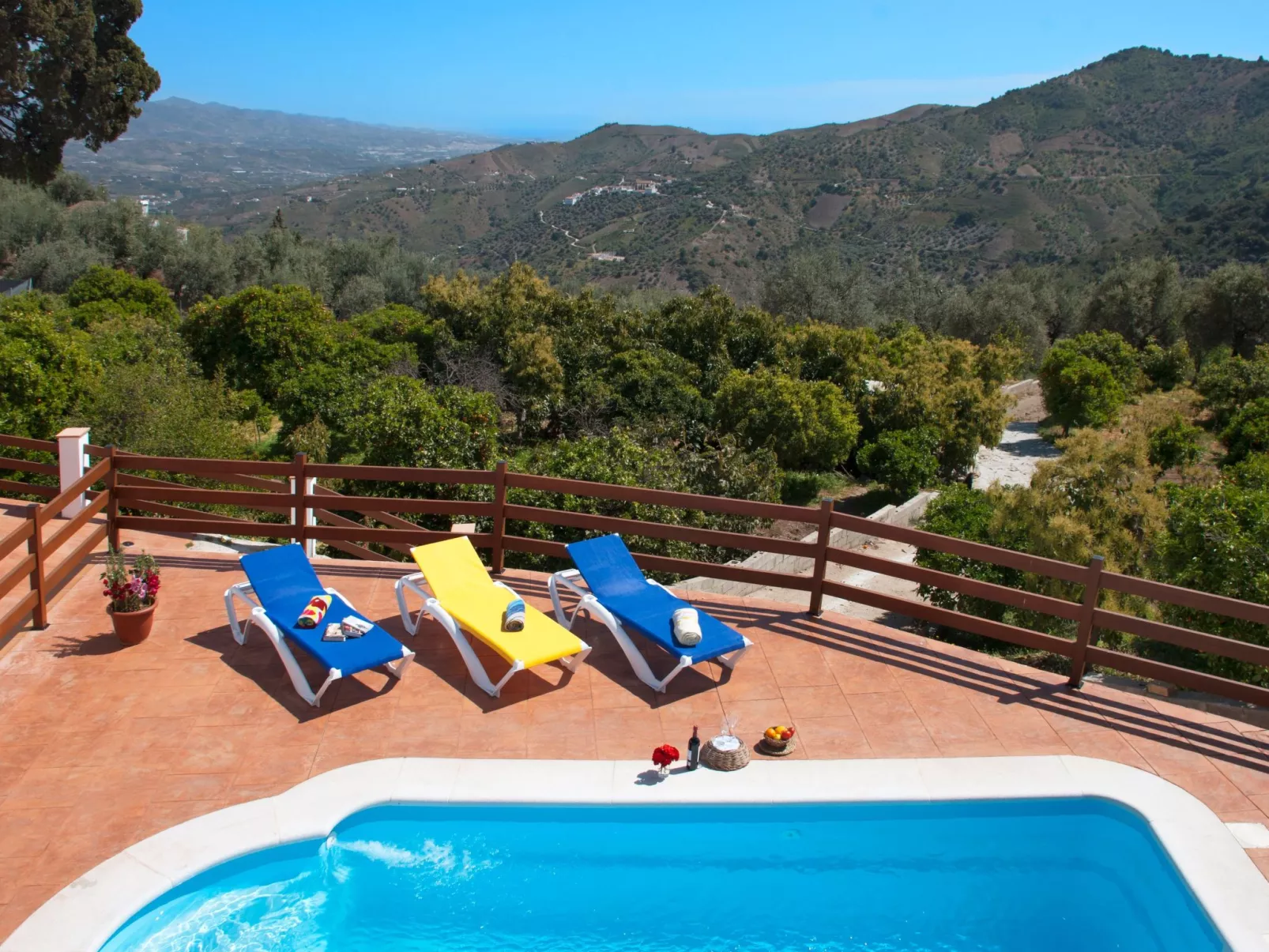 Villa La Noria, mit privatem Pool, Wifi, Garten