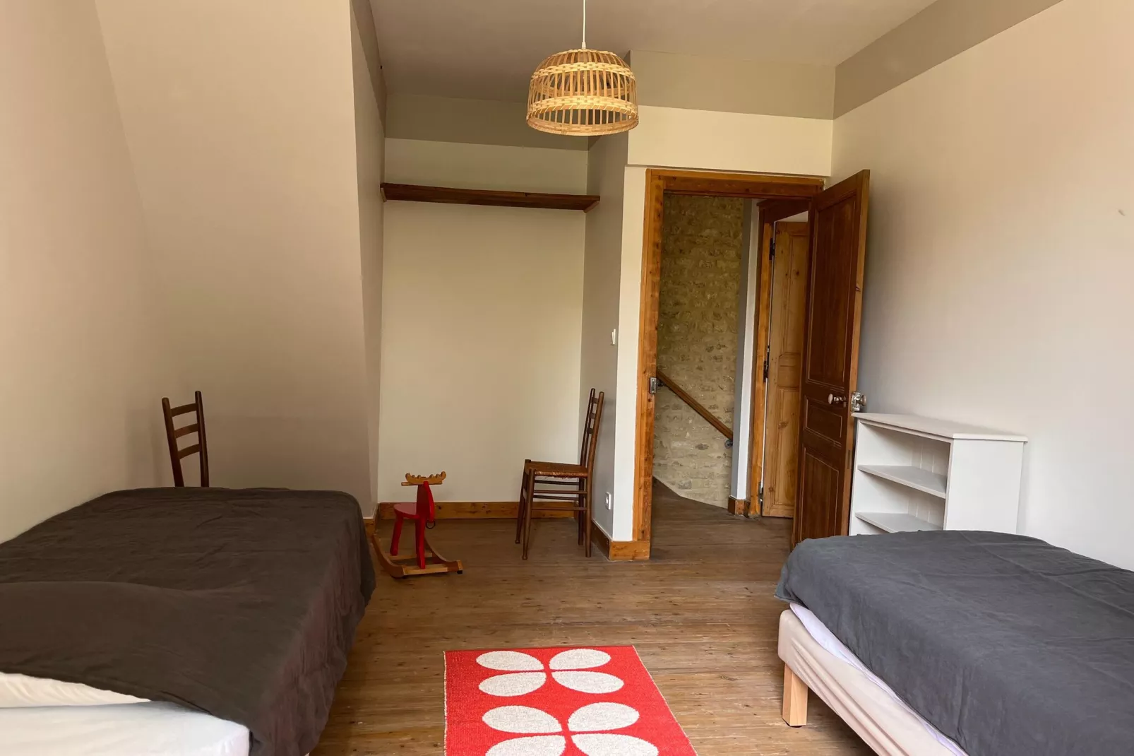 GITE DE LA MOTTE-Schlafzimmer