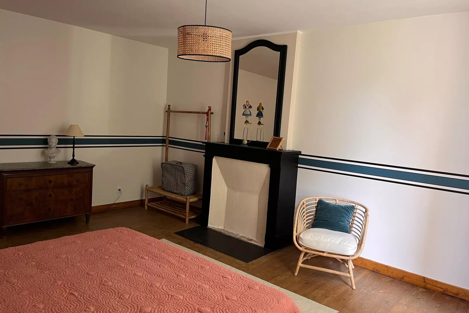 GITE DE LA MOTTE-Schlafzimmer