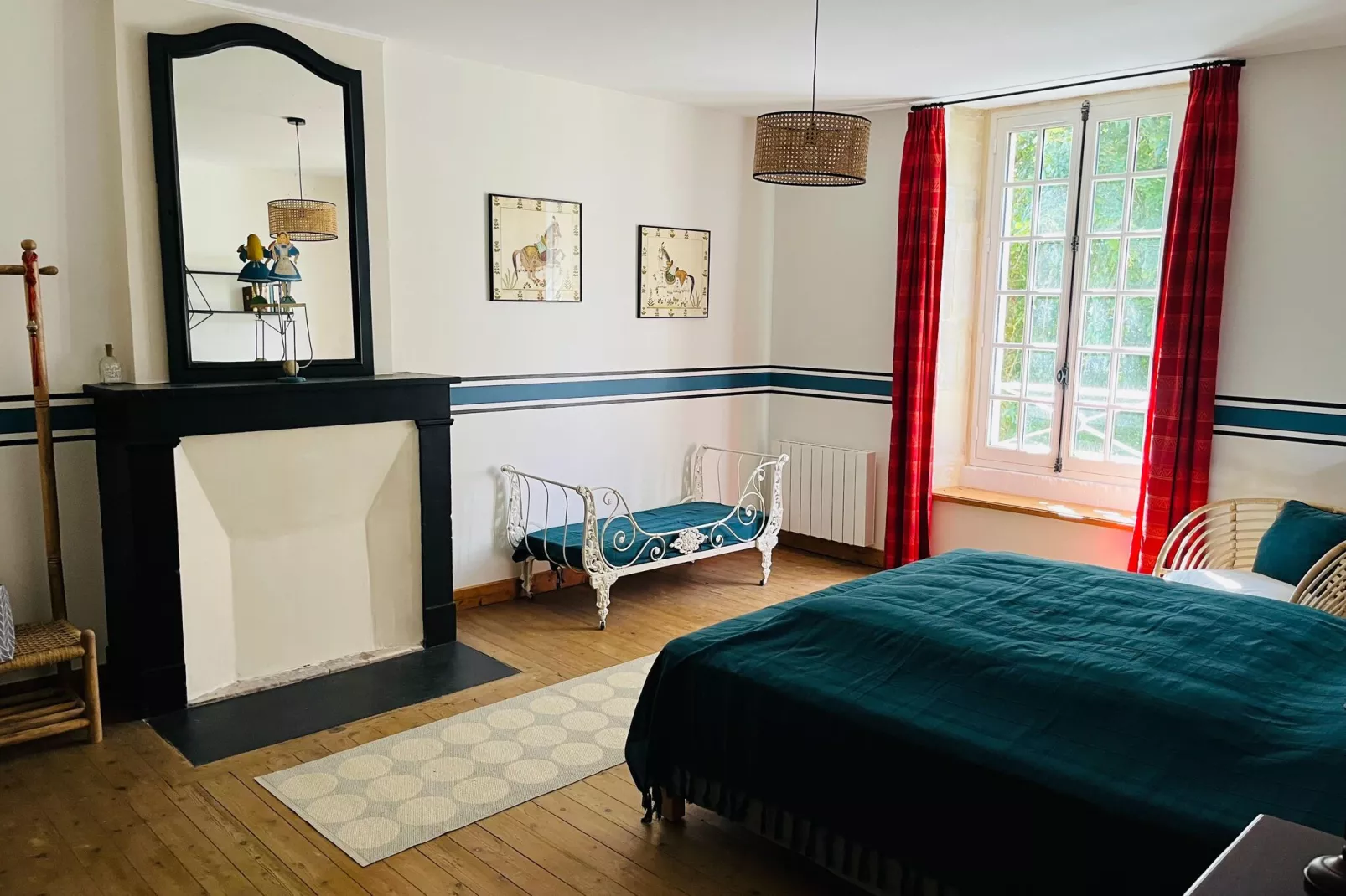 GITE DE LA MOTTE-Schlafzimmer