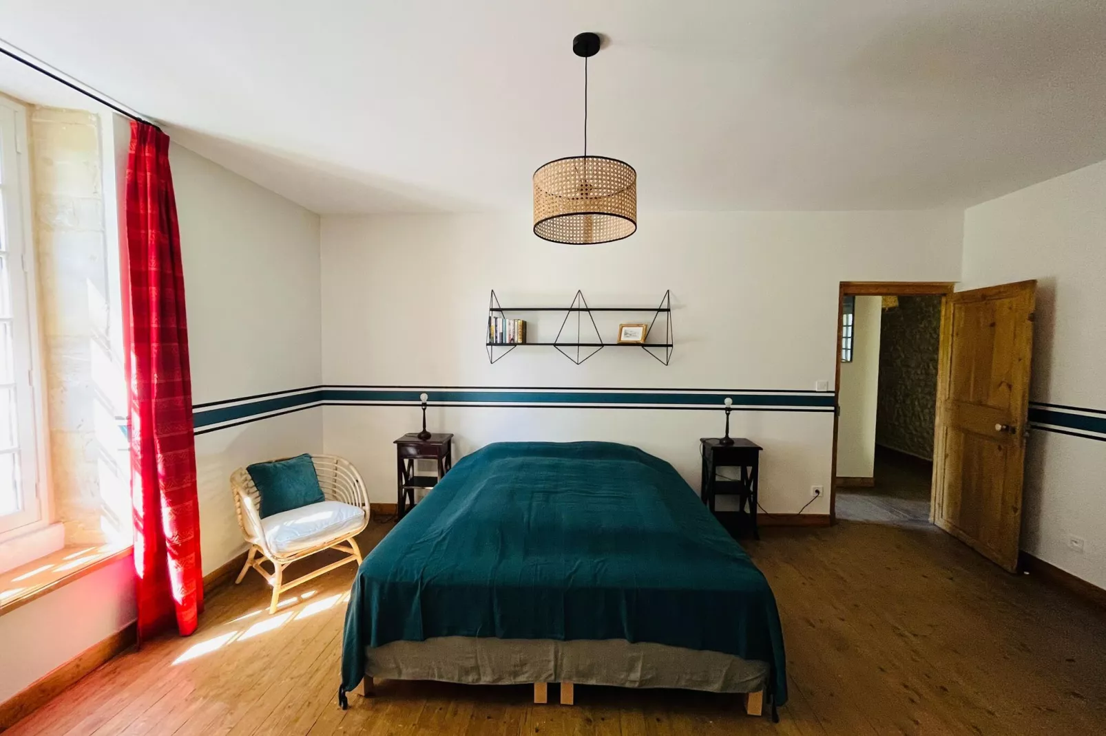 GITE DE LA MOTTE-Schlafzimmer