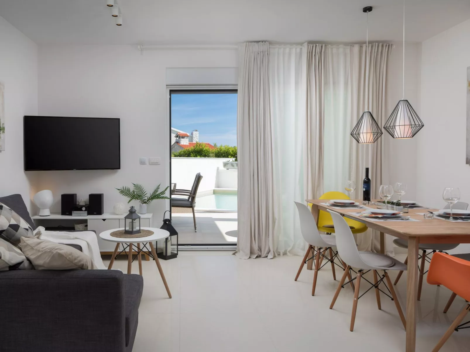 Mit Privatpool für 7 Personen ca. 119 m&sup2; in Jadrija, Dalmatien (Gespanscha