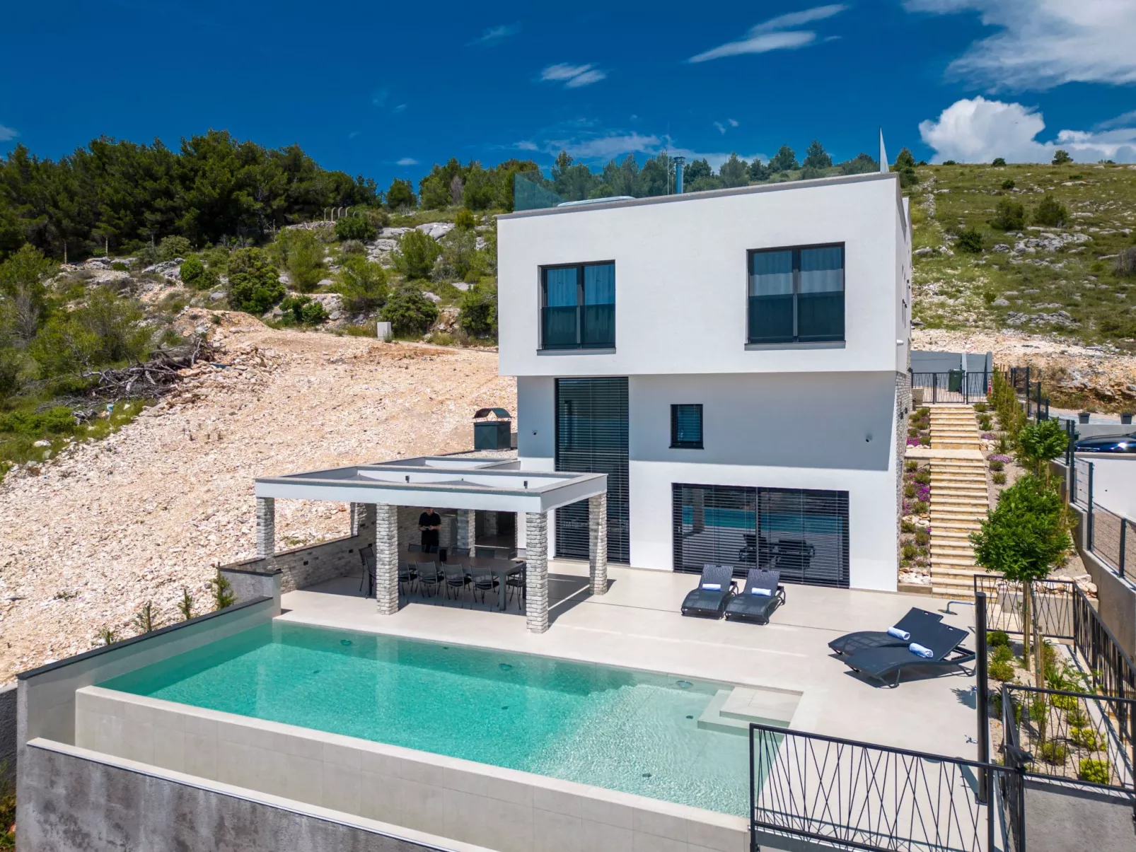Ferienvilla "Villa Grc" mit Infinity Pool