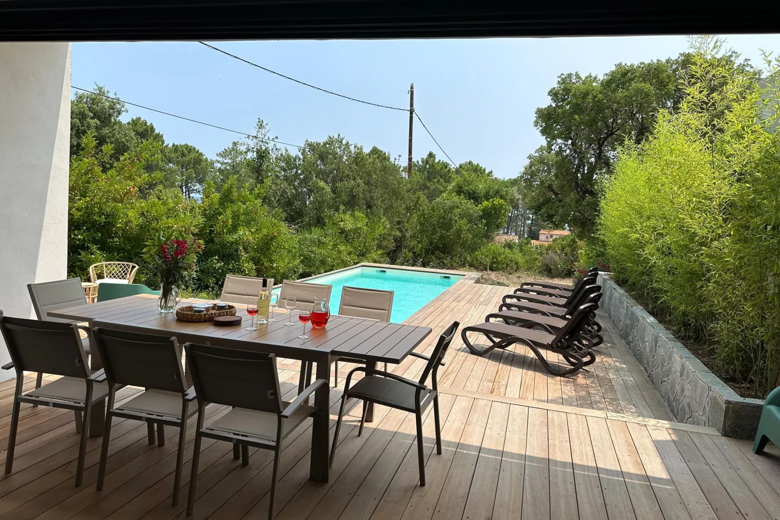 Holiday Villa - Solenzara-Außenbereich