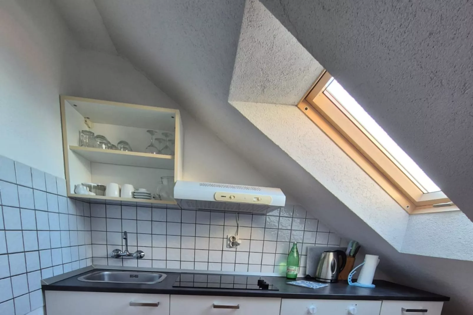 Villa Stella - Two Bedroom Apartment with Balcony and Sea View (Marilena)-Küche