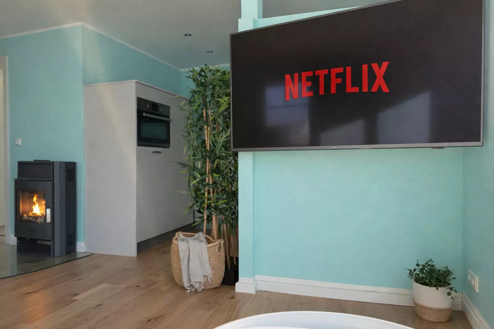 Ferienhaus Sanibel-Wohnzimmer