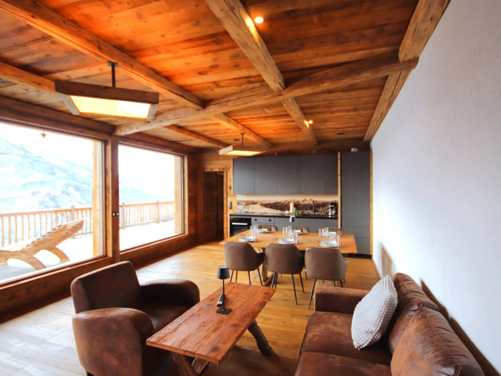 Chalet Ebenholz-Drinnen