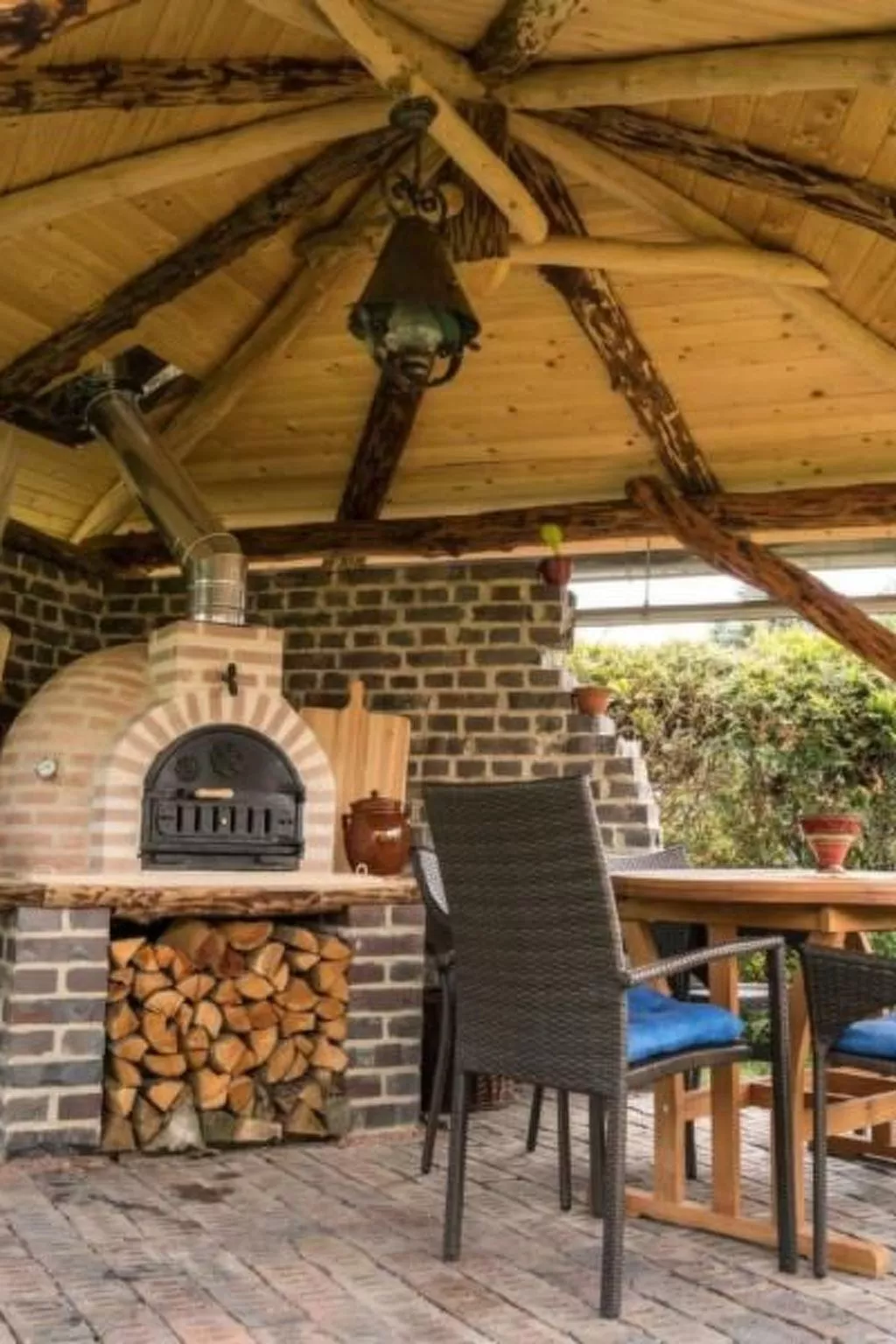 Wohnung in Niedergurig mit Grill, Sauna und Gart