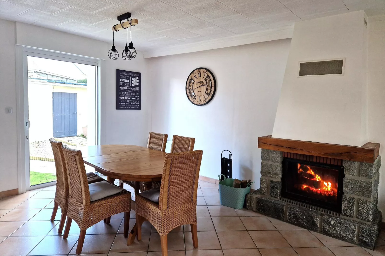 Holiday Home in Binic-Dining room