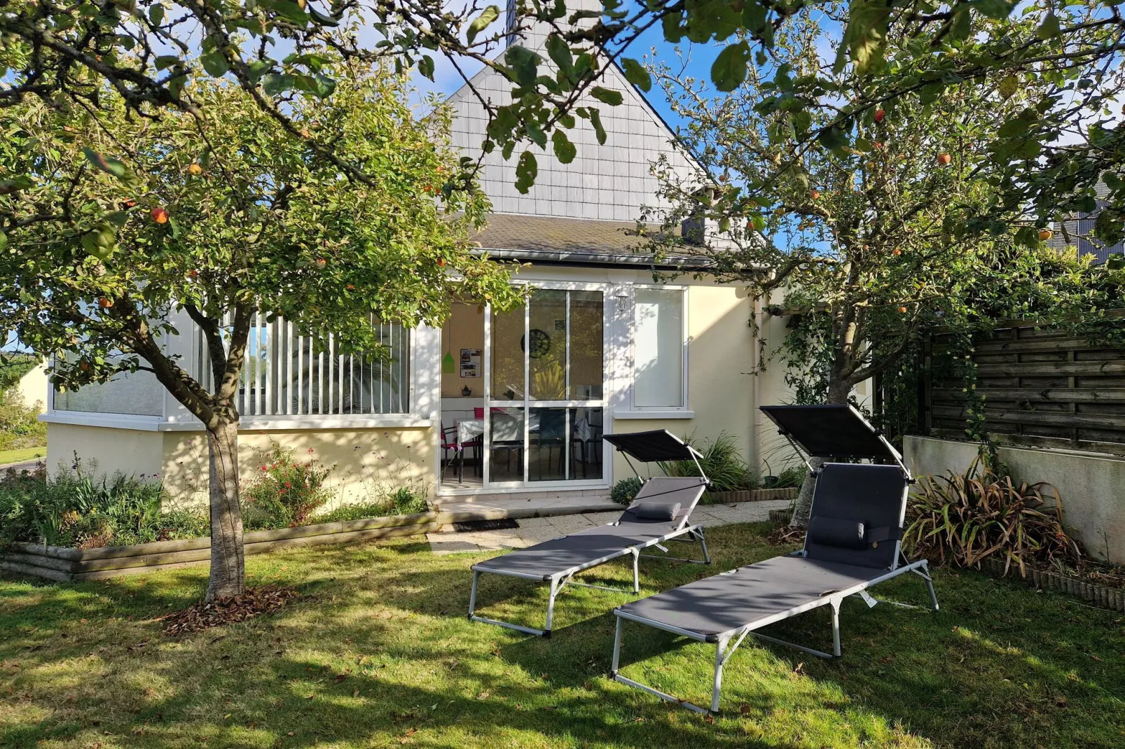 Holiday Home in Binic-Gardens summer
