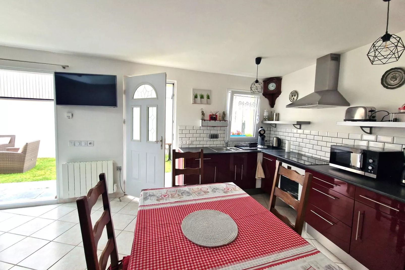 Maison de plain-pied avec espace extérieur Etables-sur-Mer-Kitchen