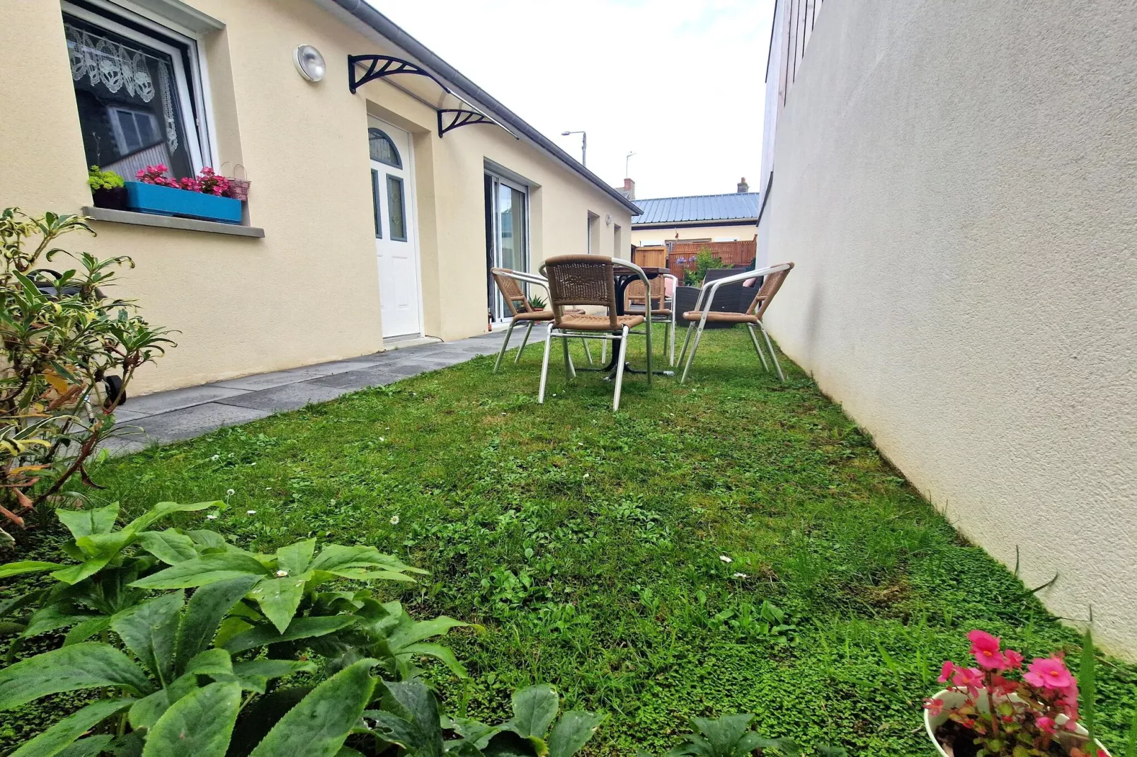 Maison de plain-pied avec espace extérieur Etables-sur-Mer-Exterior summer