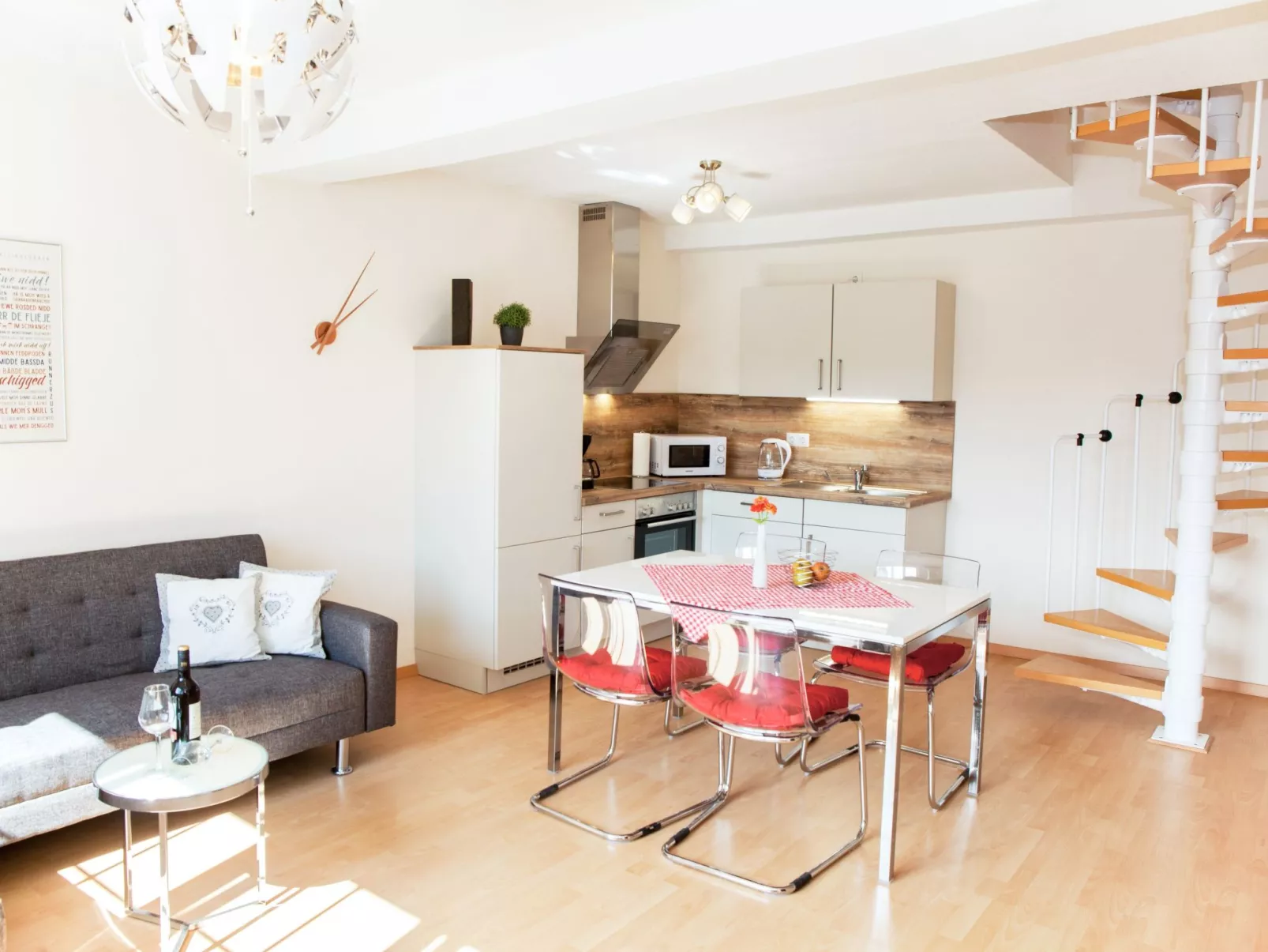 Maisonette-Ferienwohnung Rapunzel mit Dachterrasse