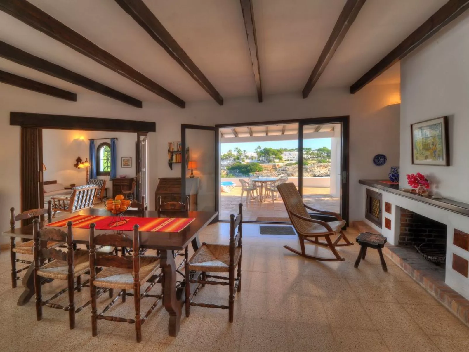 Einfaches Ferienhaus für 6 Personen in erster Meereslinie