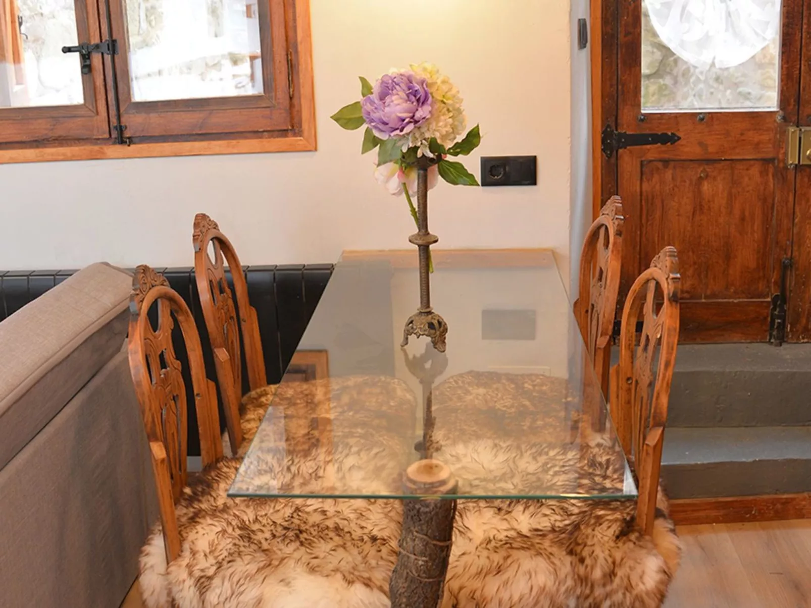 Angepasste rustikale Wohnung für 4 Personen Pobla de Lillet