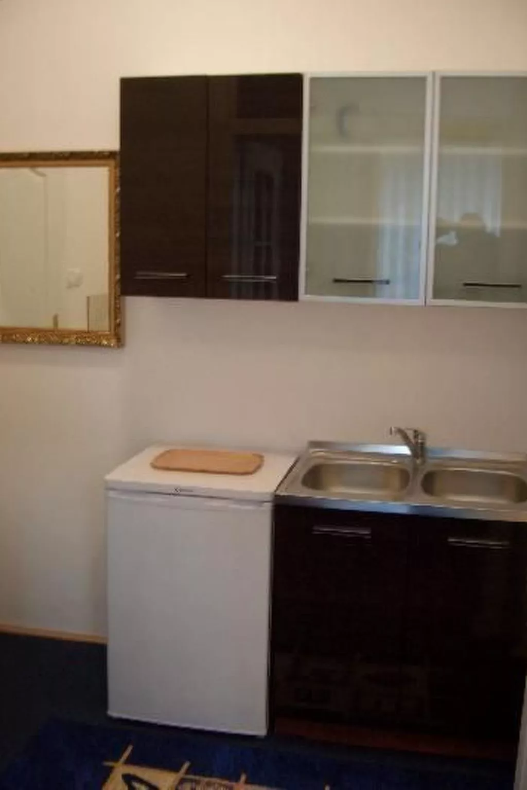 Kleines Appartement für 2 Personen mit Gartenblick