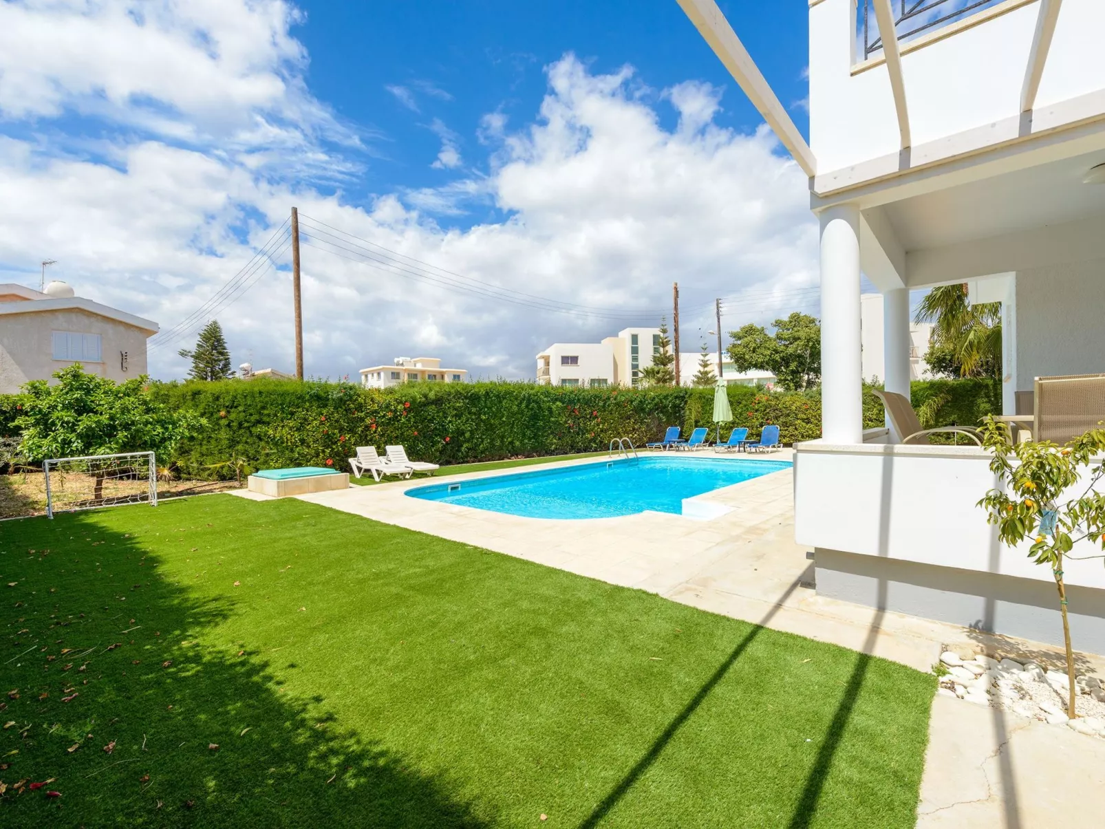 4-Schlafzimmer-Villa mit privatem Pool in Ayia Napa