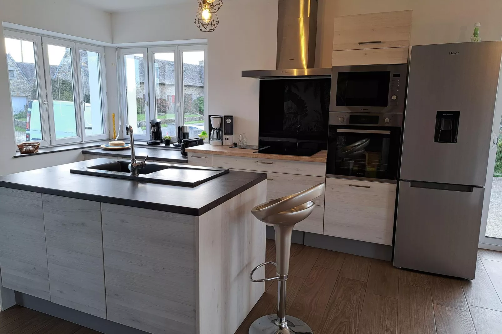 Ferienhaus mit Meerblick Cléder 10 Pers-Kitchen