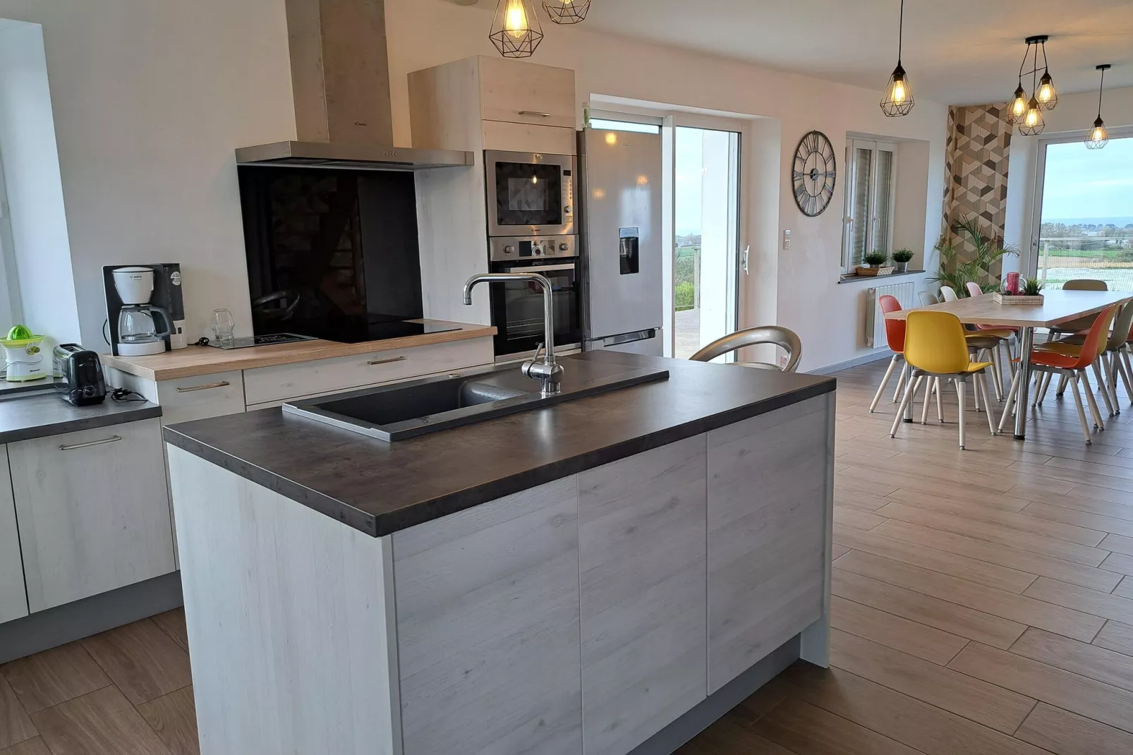 Ferienhaus mit Meerblick Cléder 10 Pers-Kitchen