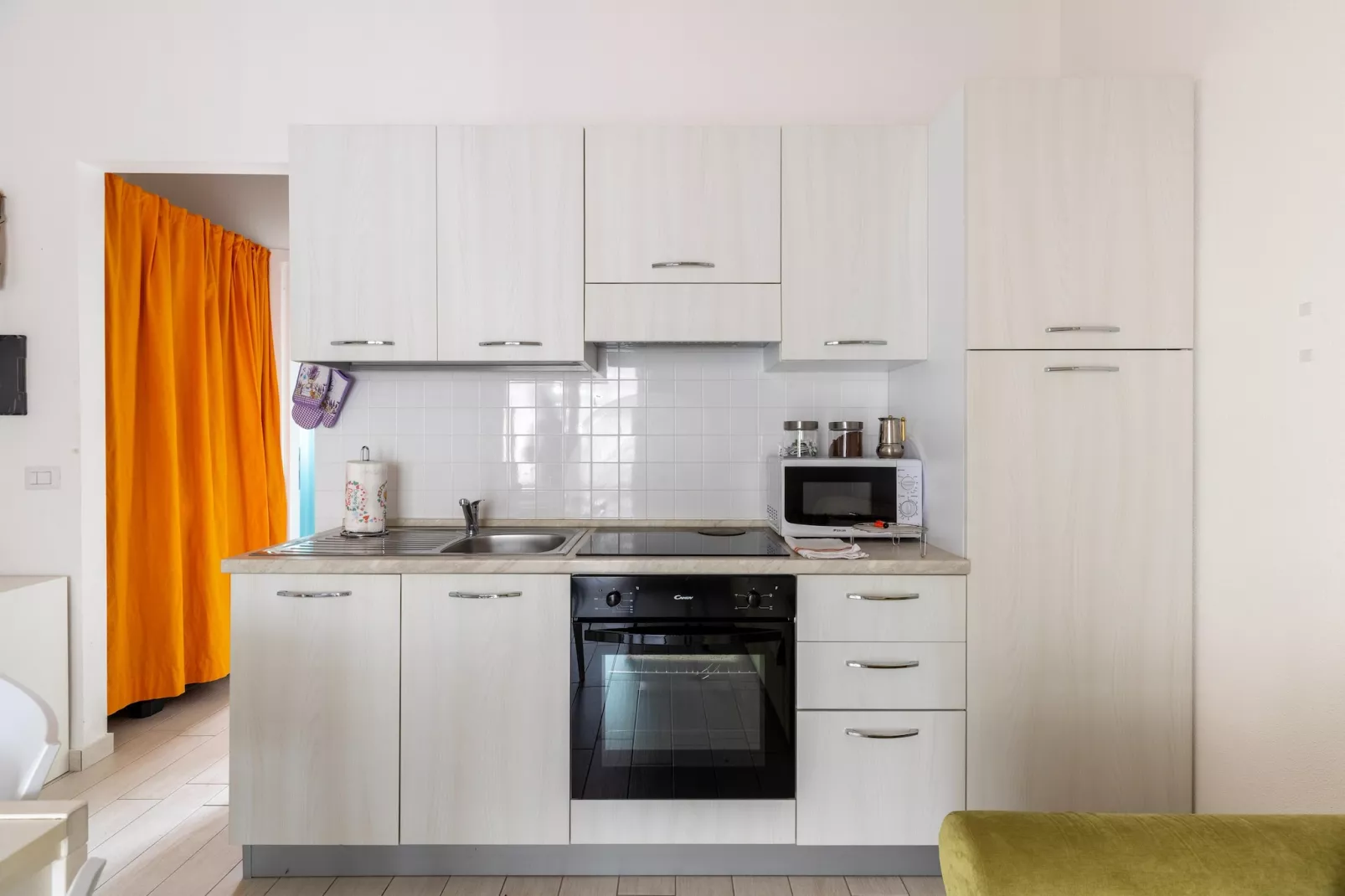 ATTICO BADESI CON PISCINA - Küche