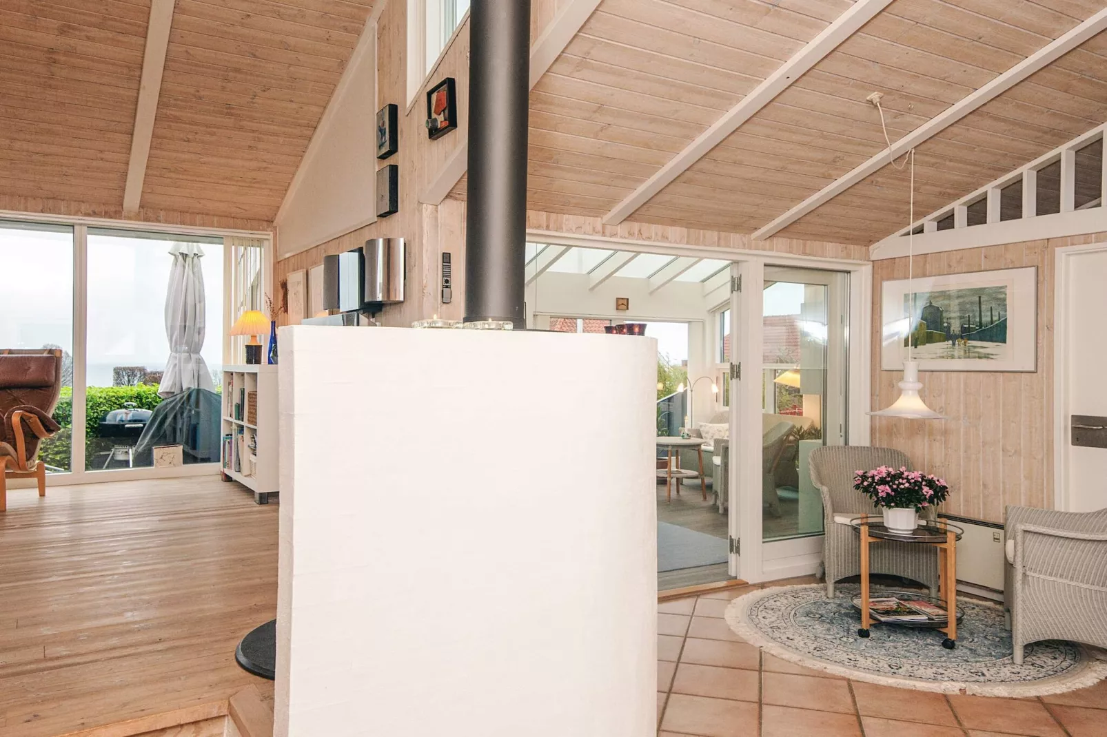 Maison de vacances pour 6 a Sjølund-Intérieur