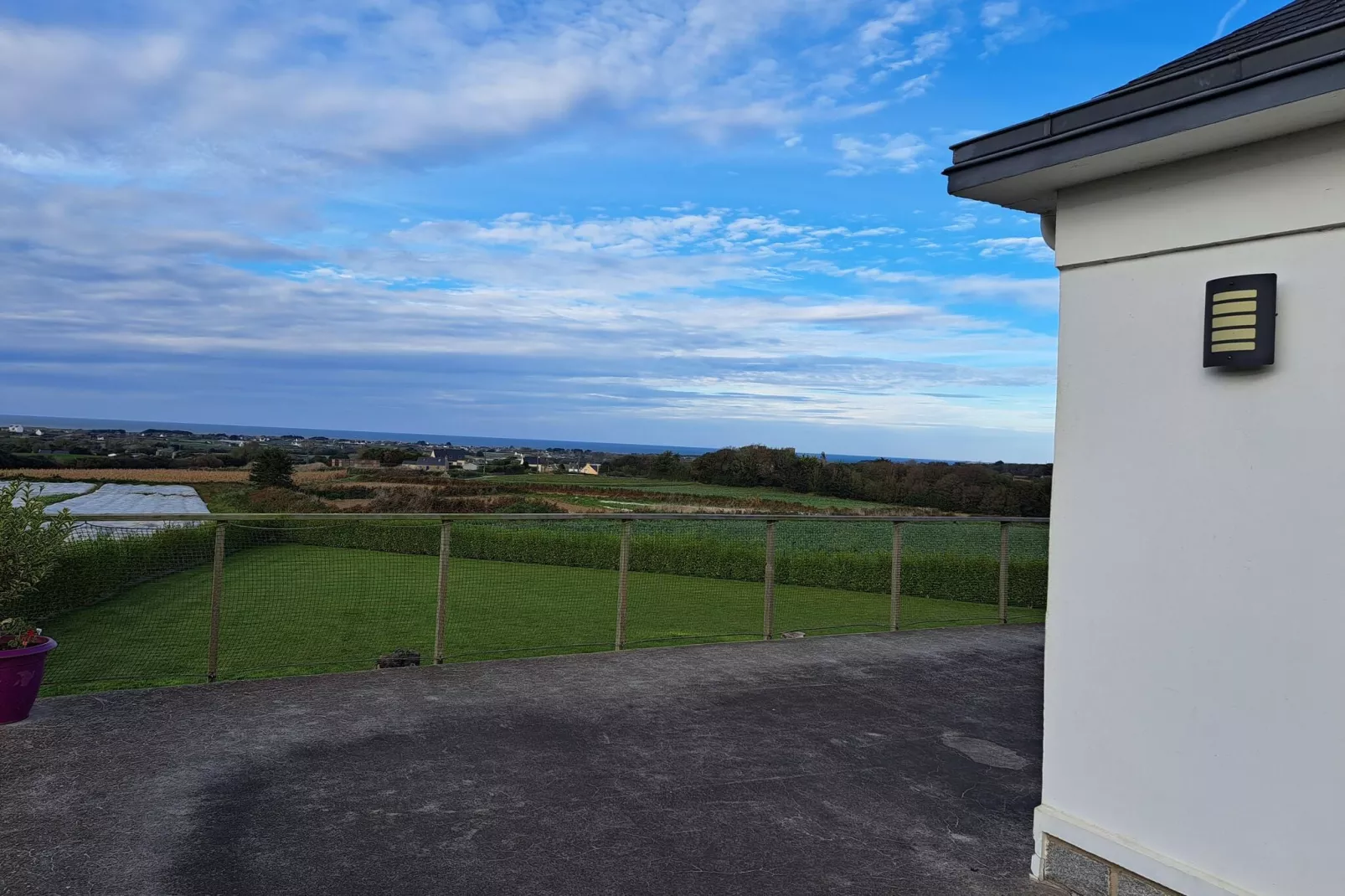 Ferienhaus mit Meerblick Cléder 10 Pers-View summer