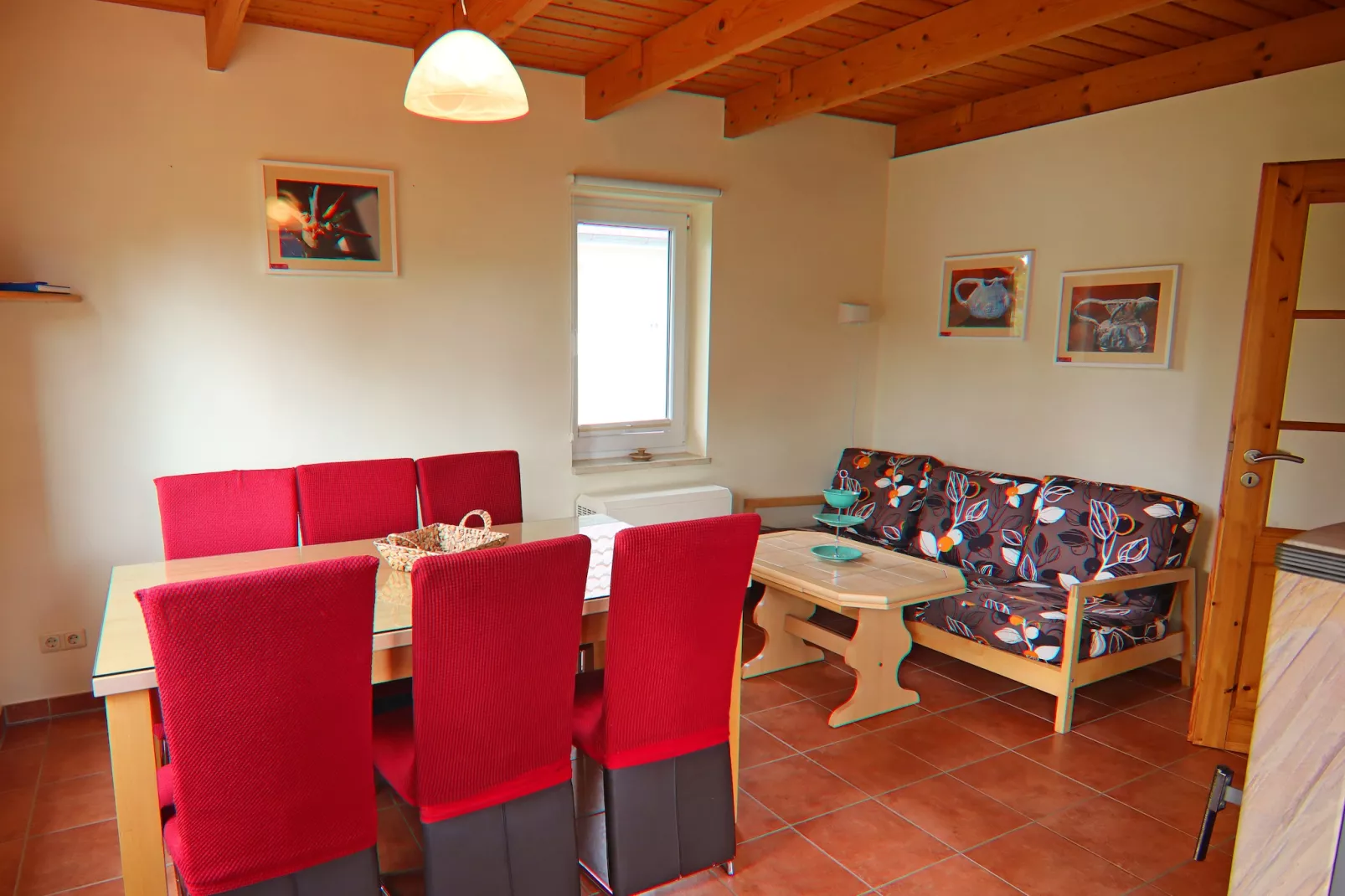 Strandnahes Ferienhaus Walter mit Meerblick-Salle à manger