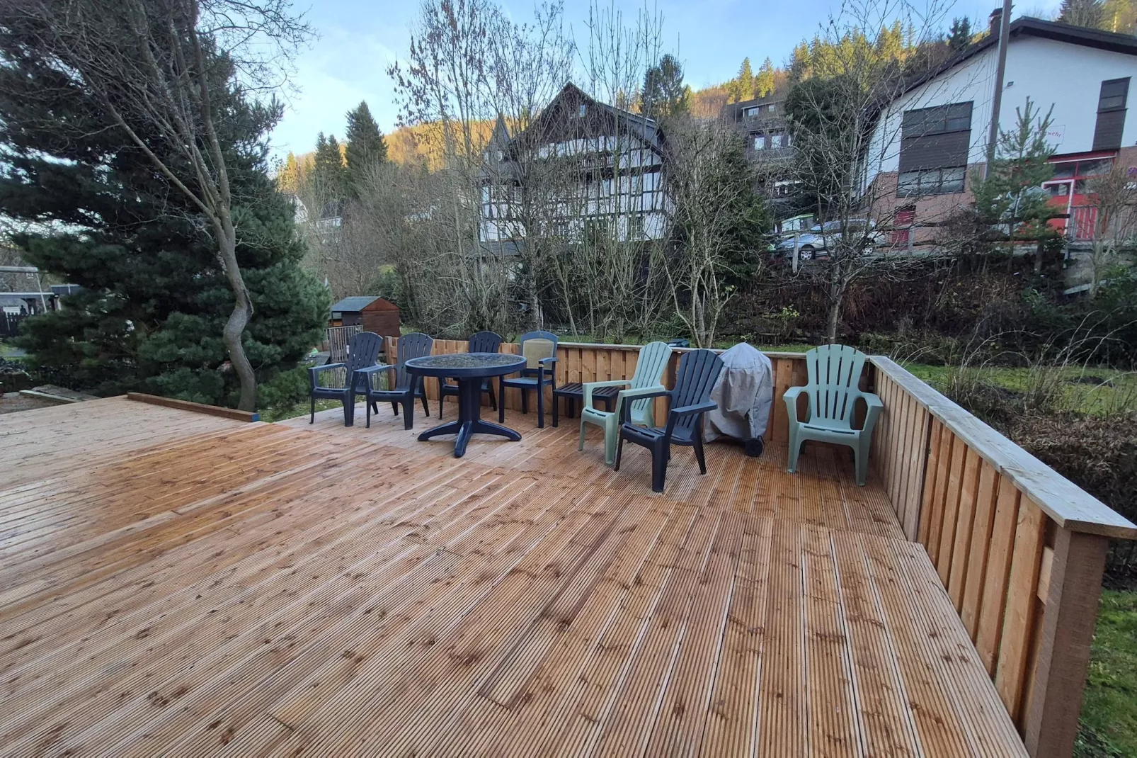 Die Alte Poststelle-Terrasse/Balkon