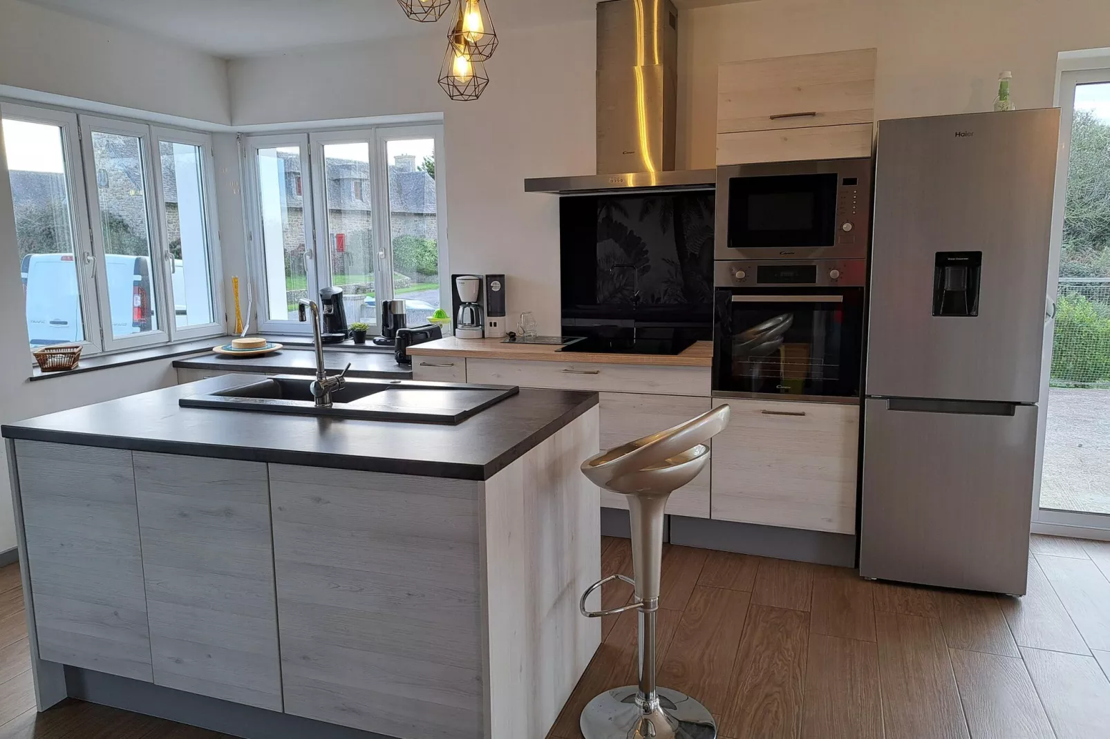 Ferienhaus mit Meerblick Cléder 4 Pers-Kitchen