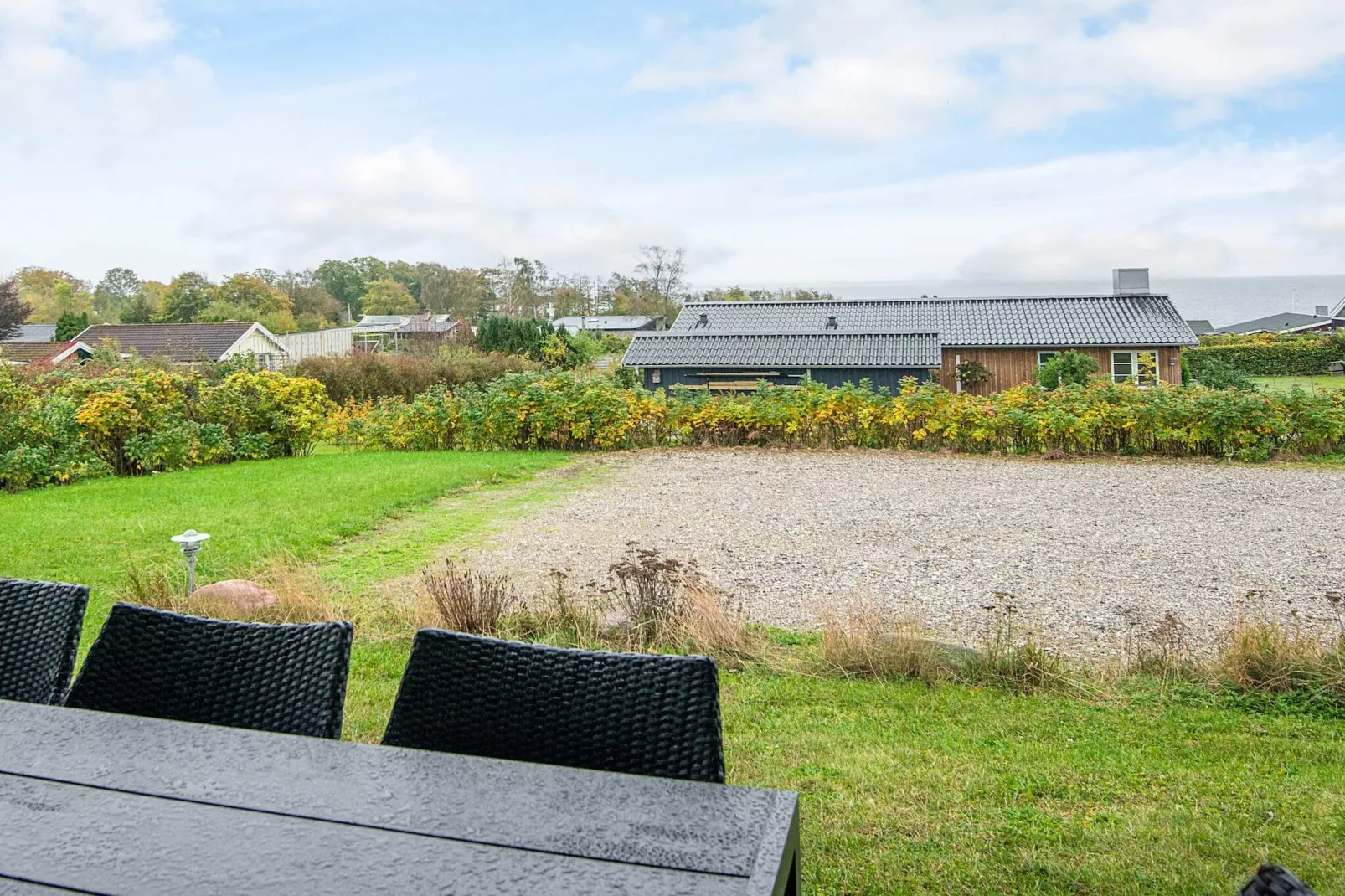 Maison de vacances pour 6 a Rønde-By Traum - Vue sur l'eau