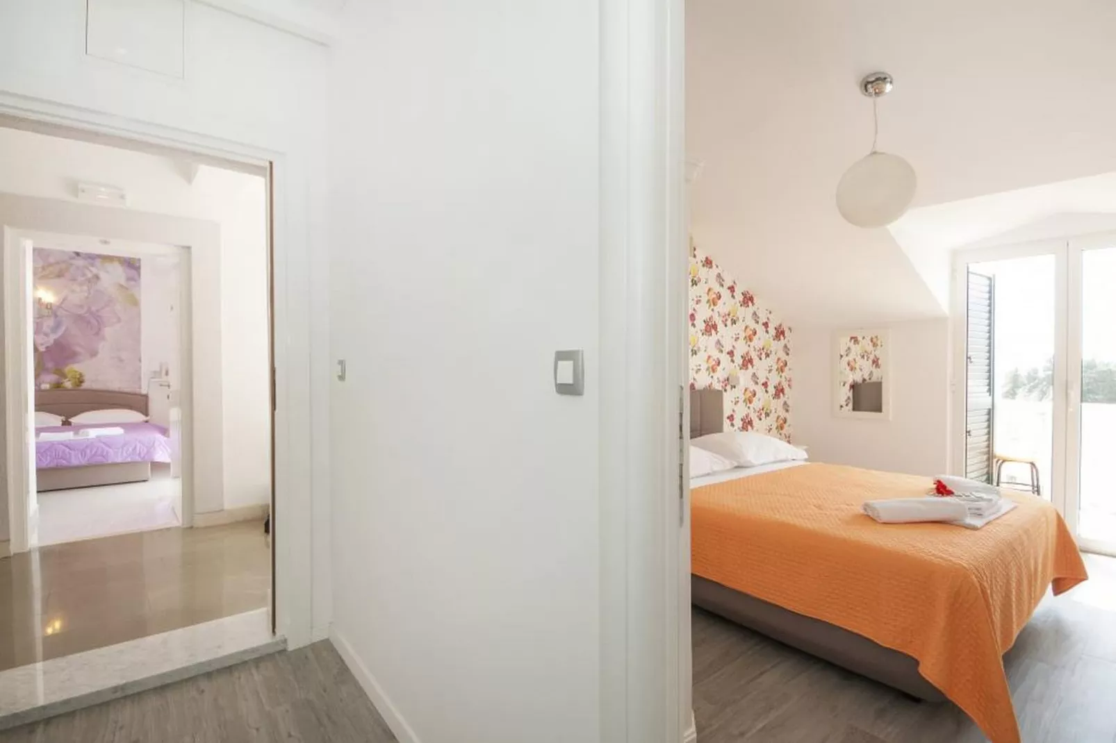 Apartments Villa Angela - Studio Apartment with Balcony and Sea View (Dajana) - Chambre