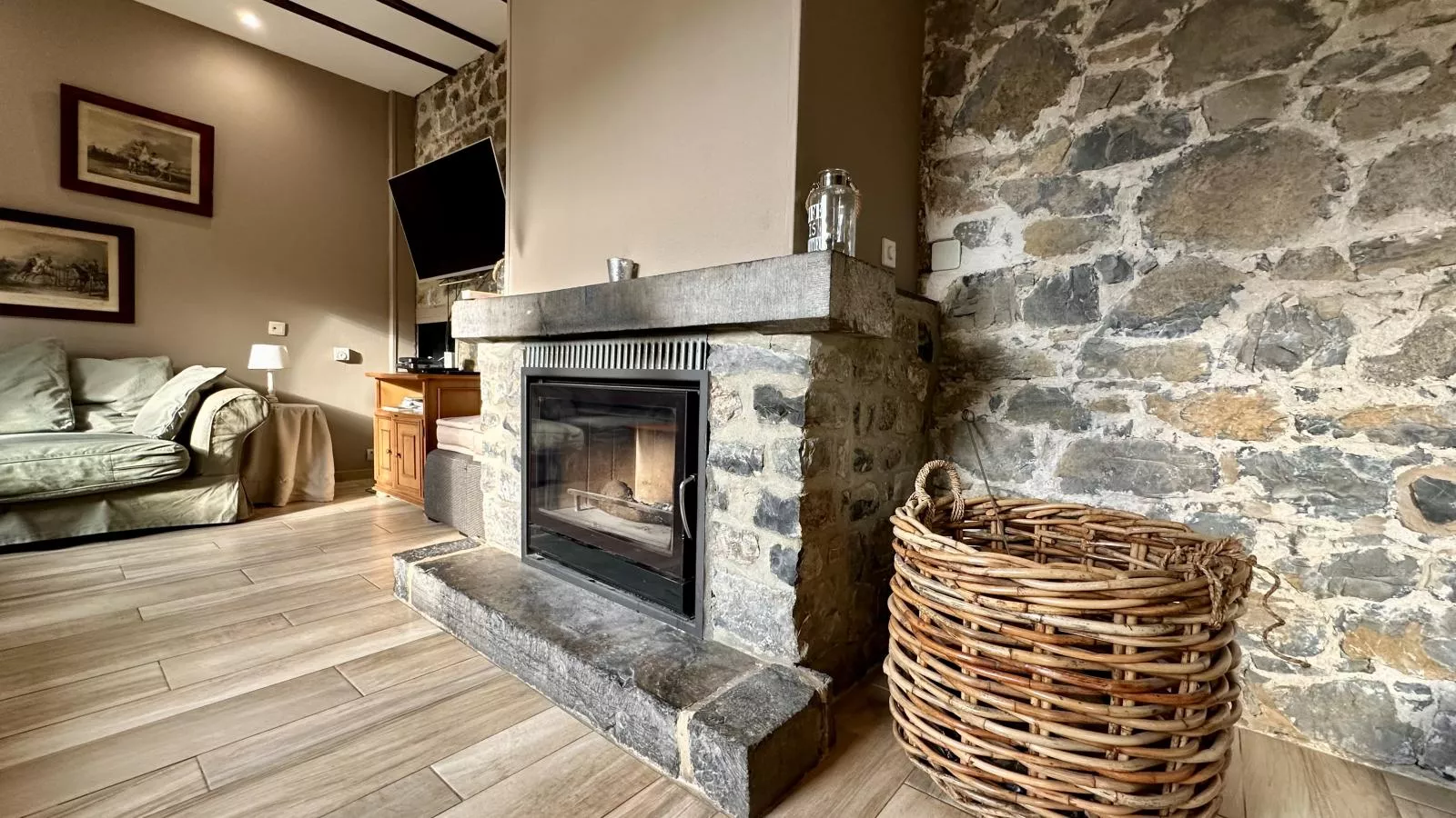 Gite de Montaigle - Wohnzimmer