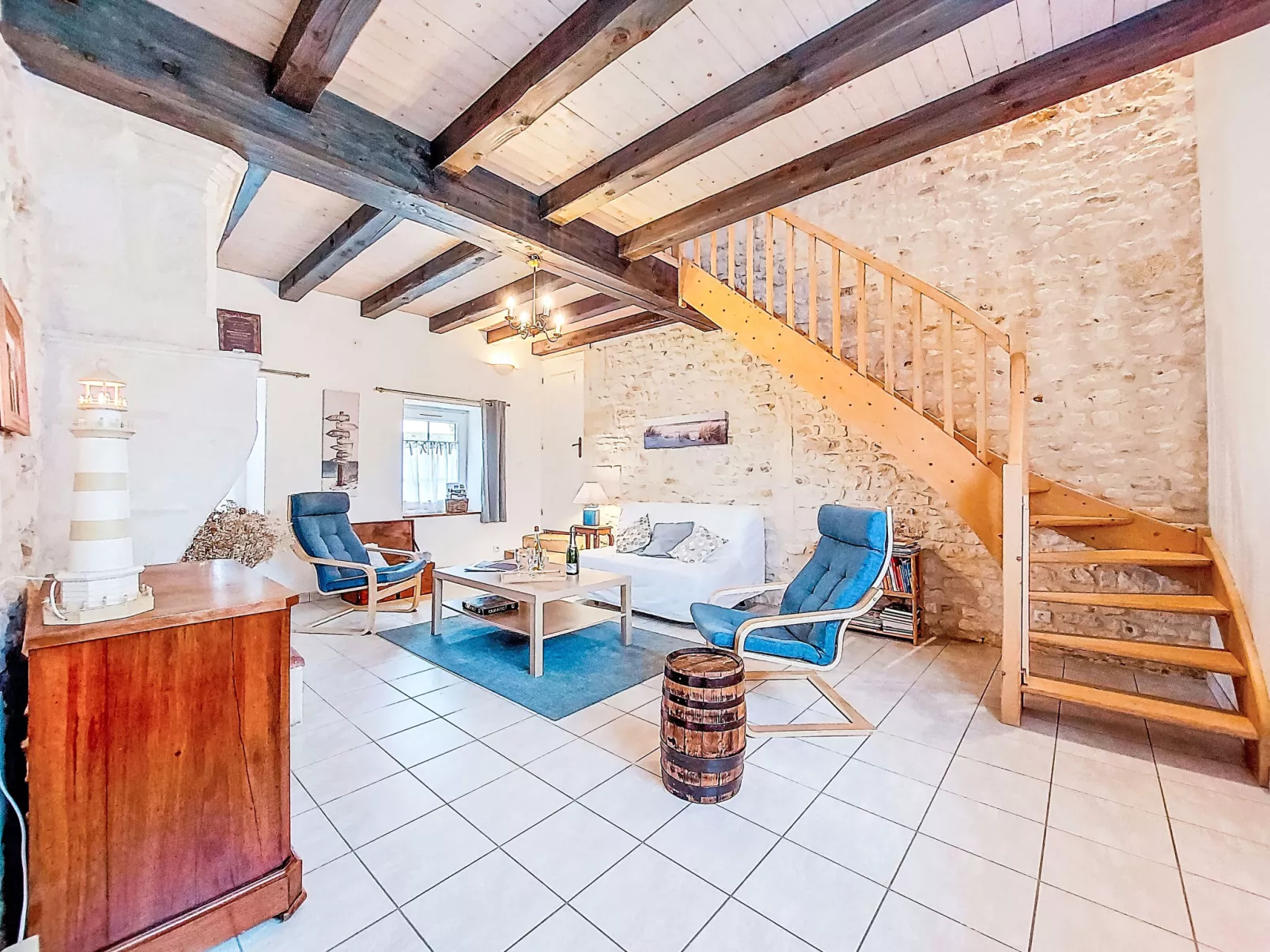 Ile d'Oléron - Drinnen