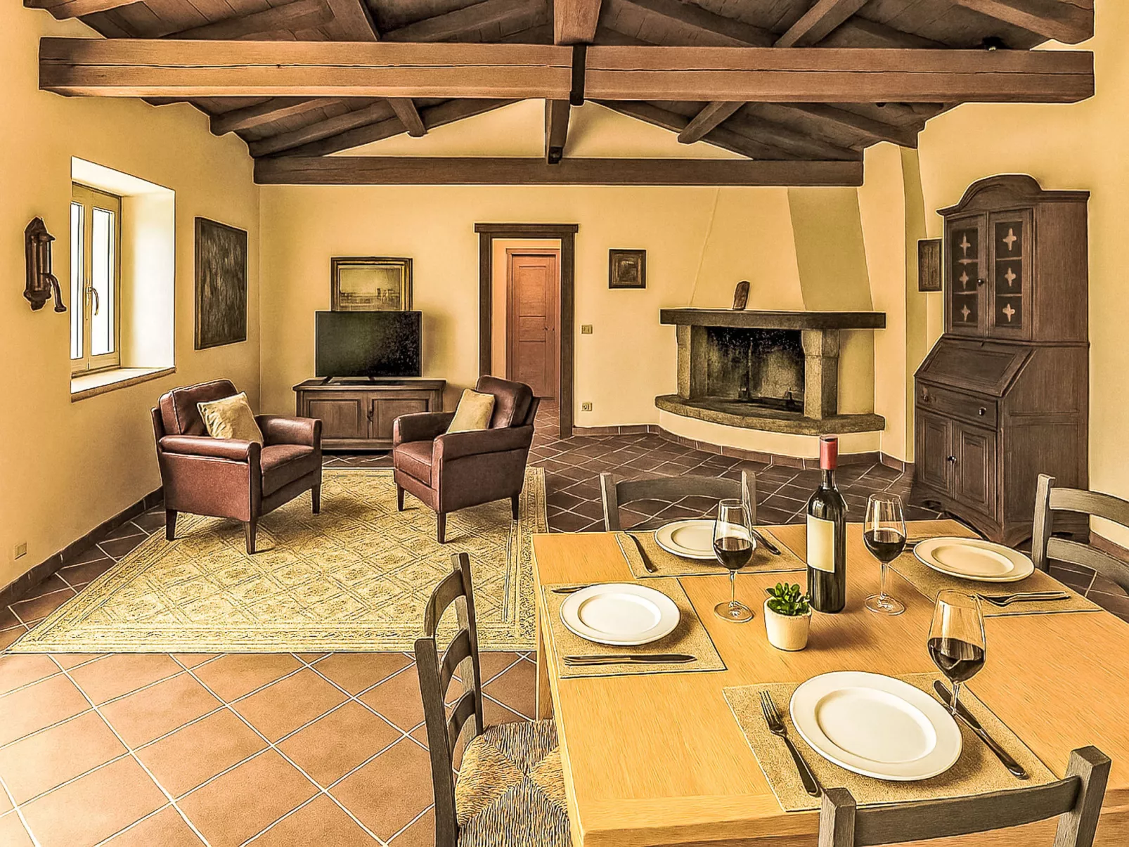 La Casa di Sughero-Inside