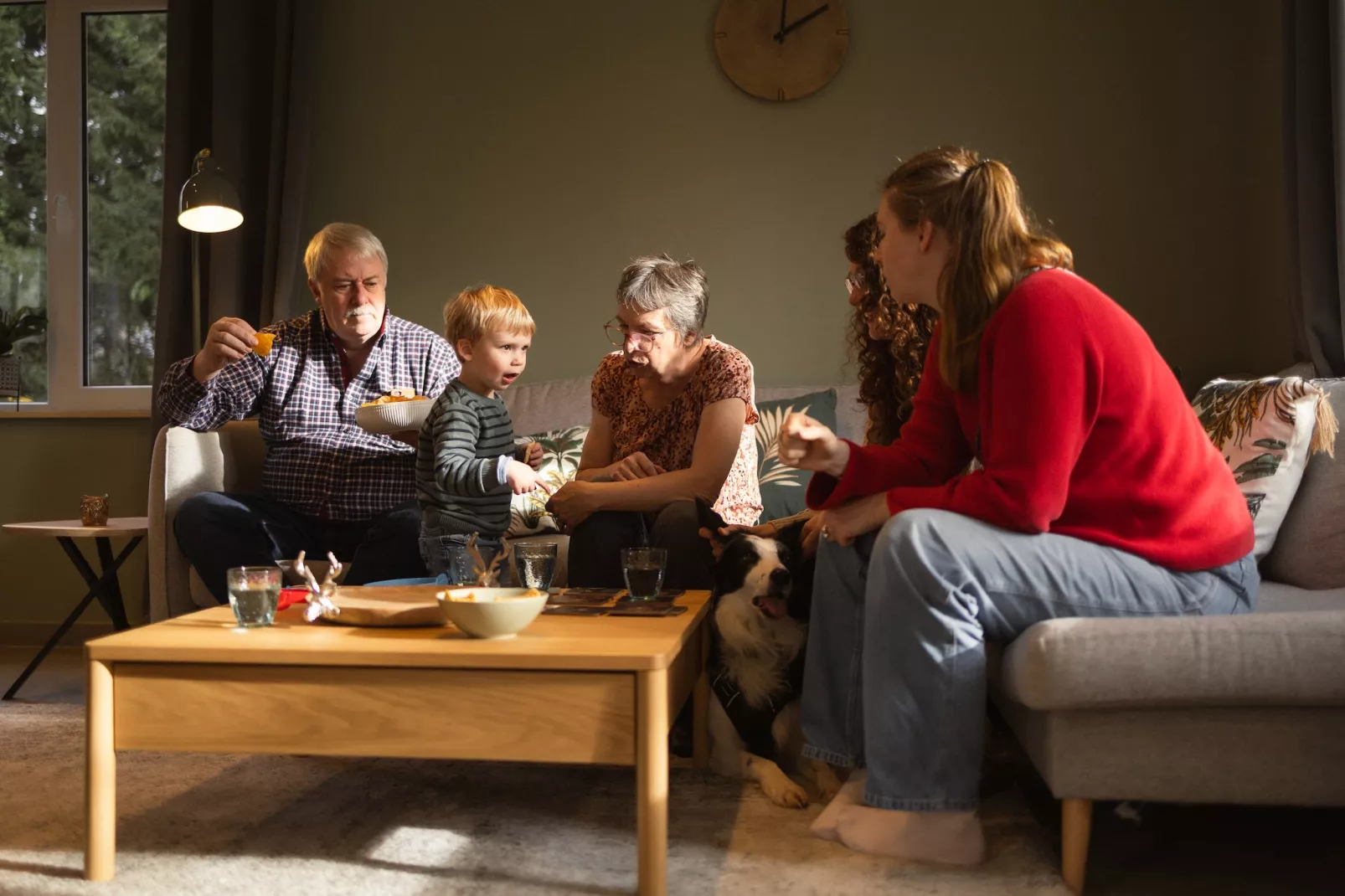 Camping Petite Suisse 7-Living room