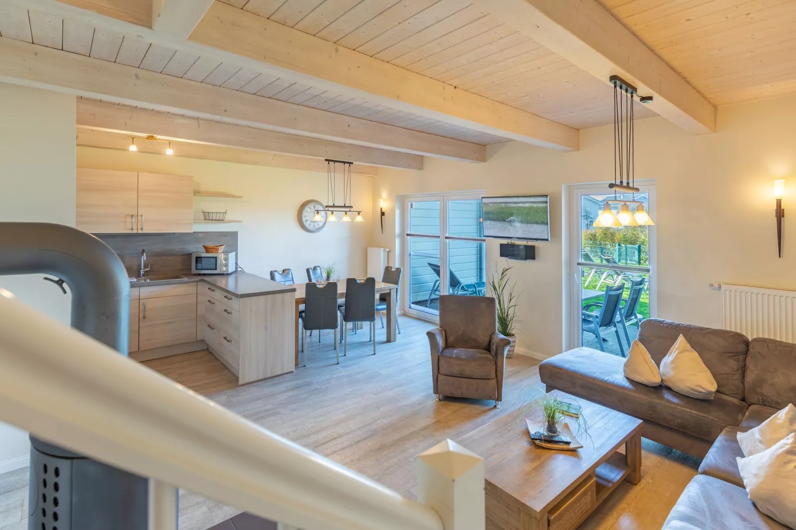 Reihenhaus in Dagebüll - Krabbenfischer-Living room