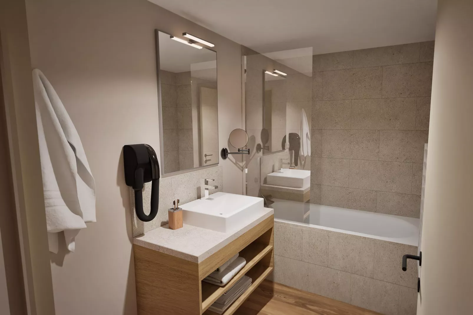 La Rosière - 4 bedroom apartment for 10 people-Badezimmer