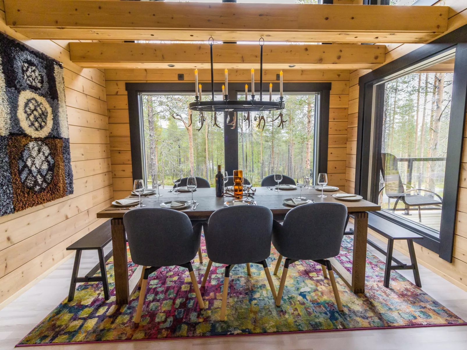 Villa valoisa - Drinnen