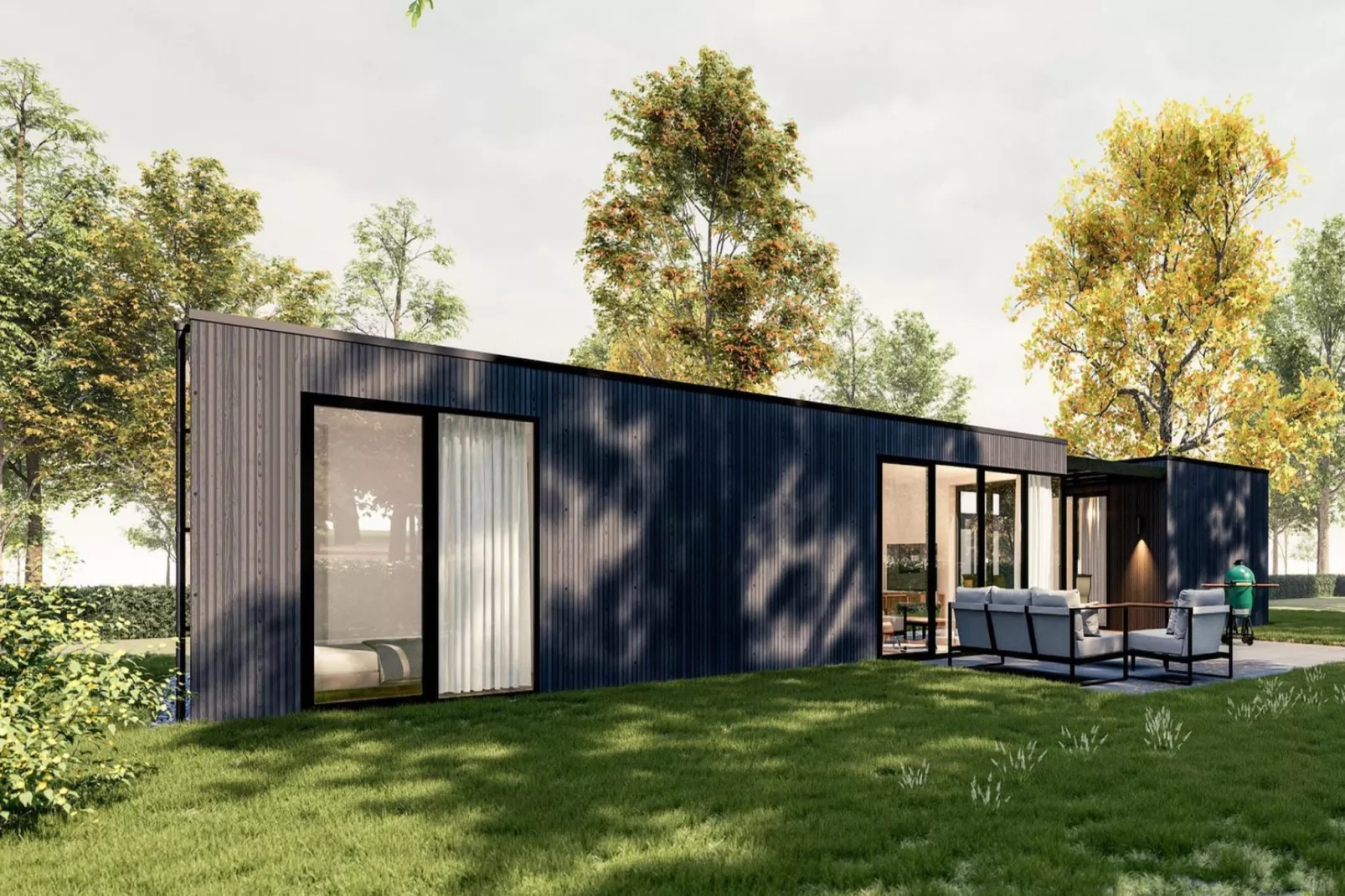 De Steppe 8 pax - 3-Exterior in summer