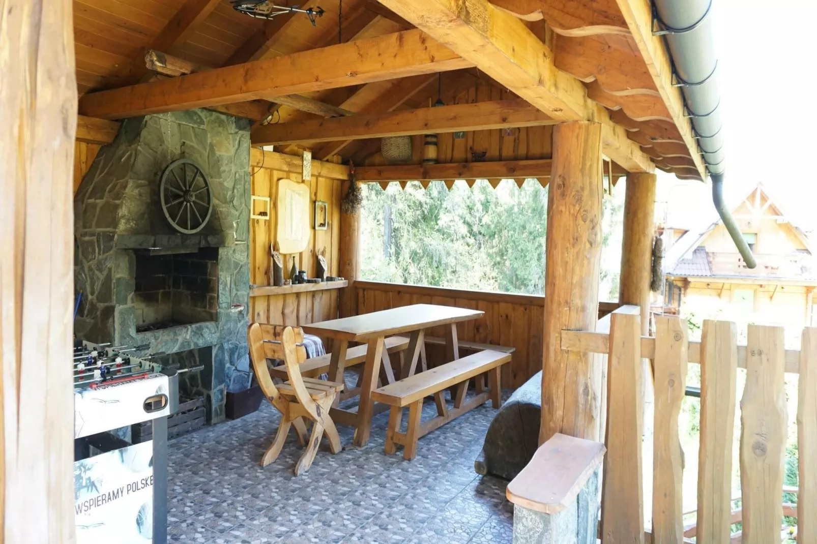 Domek pod Howyzem - Terrace balcony