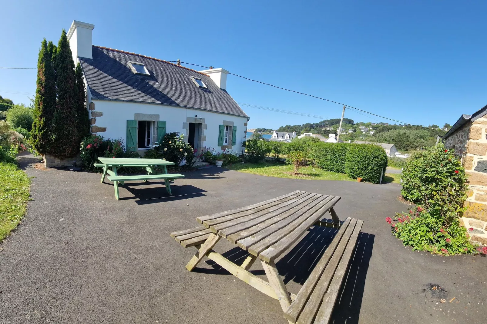 Ensemble de 2 maisons Plougasnou-Exterior summer