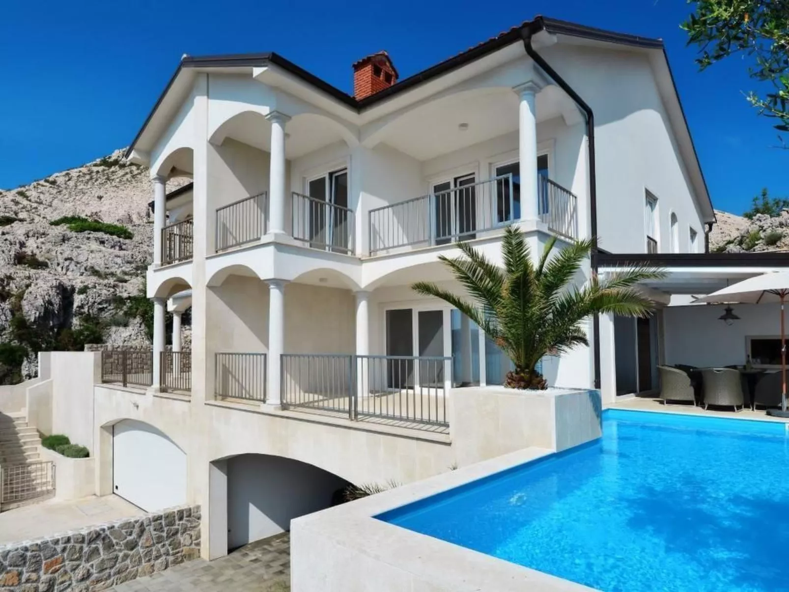 Ferienvilla Mar - Insel Krk - Direkt am Strand - Image-tags.info