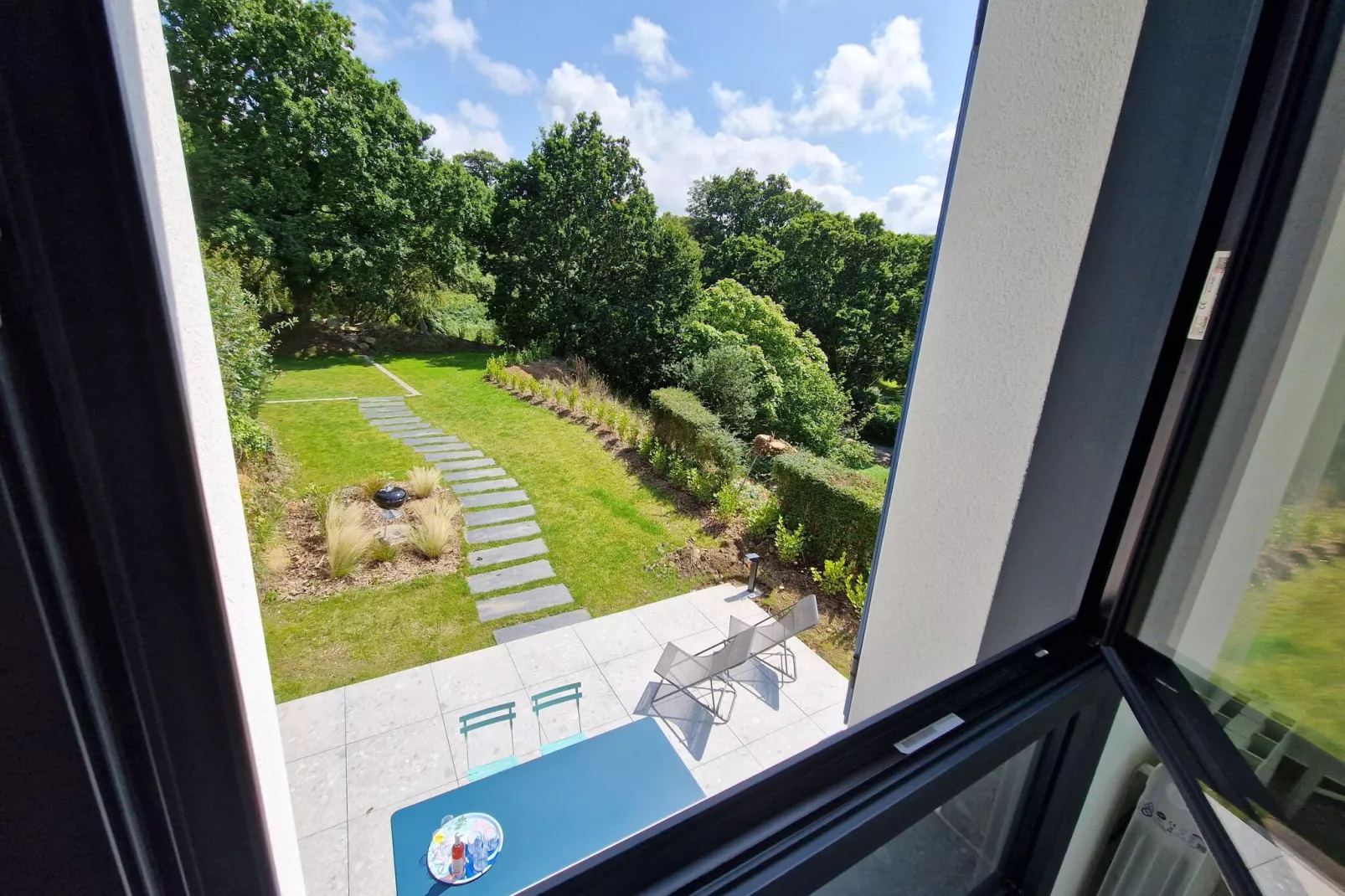 Holiday home in Saint-Jean-du-Doigt Baie de Morlaix-Gärten Sommer